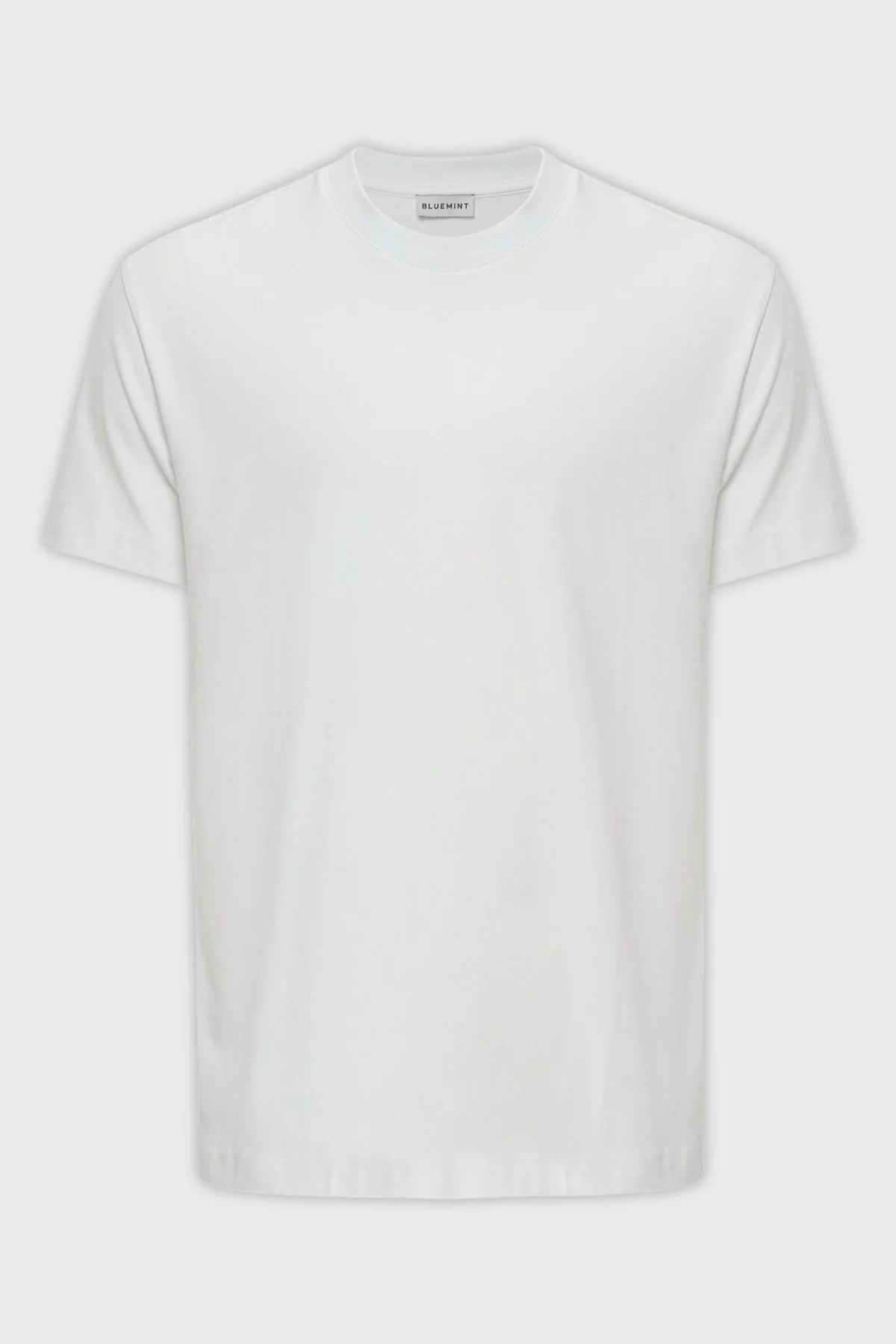 Bluemint % 100 Pamuk Comfort Fit Bisiklet Yaka Erkek T Shirt BM25001389MS 112 BEYAZ - 1