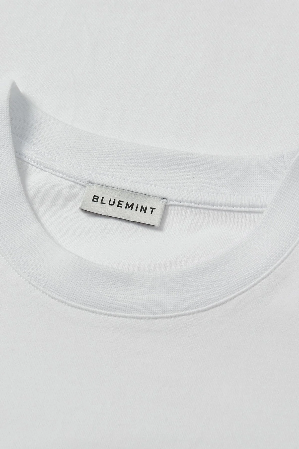 Bluemint % 100 Pamuk Comfort Fit Bisiklet Yaka Erkek T Shirt BM25001389MS 112 BEYAZ - 2