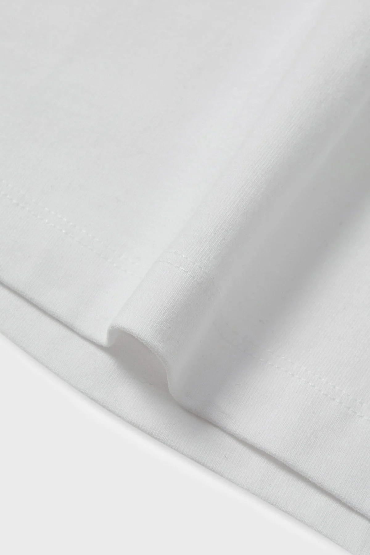 Bluemint % 100 Pamuk Comfort Fit Bisiklet Yaka Erkek T Shirt BM25001389MS 112 BEYAZ - 3