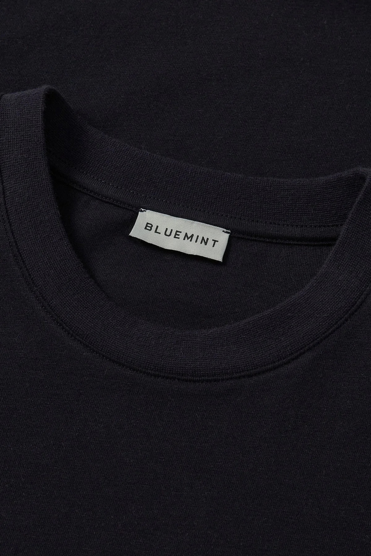 Bluemint % 100 Pamuk Comfort Fit Bisiklet Yaka Erkek T Shirt BM25001389MS 155 KOYU LACİVERT - 6