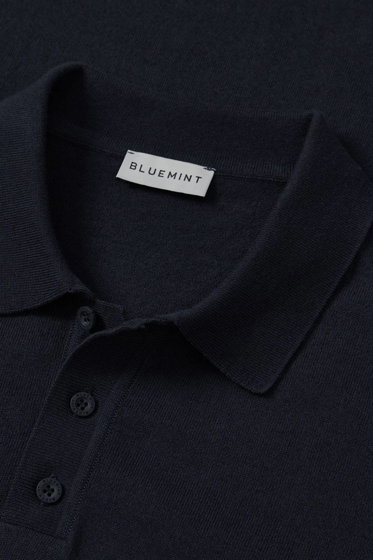 Bluemint % 100 Pamuk Relaxed Fit Düğmeli Erkek Polo Yaka T Shirt BM25020372MS 155 KOYU LACİVERT - 7