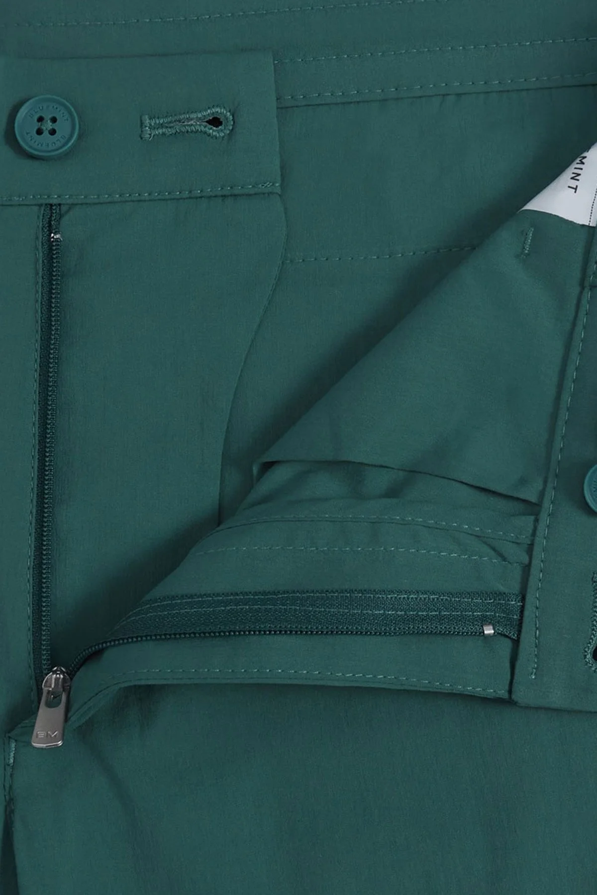 Bluemint Ace Pamuklu Tailored Fit Bermuda Erkek Short BM24004255MS 1004 YEŞİL - 4