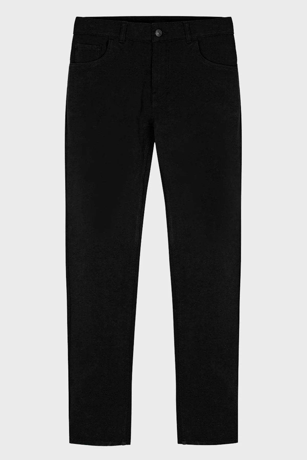 Bluemint Act Streç Pamuklu Slim Fit Normal Bel Düz Paça Erkek Pantolon BM24009178MS 111 SİYAH - 5