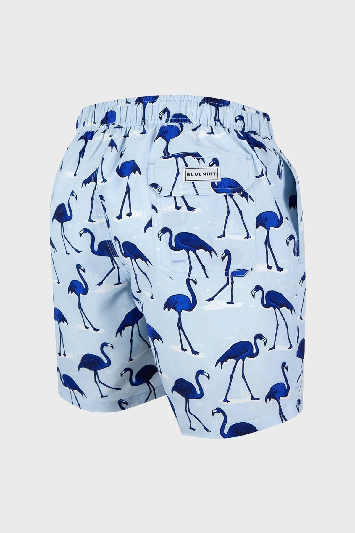 Bluemint Arthus Regular Fit Cepli Deniz Şortu Hızlı Kuruyan Erkek Mayo Short BM22003011MS 711 AÇIK MAVİ-LACİVERT - 3