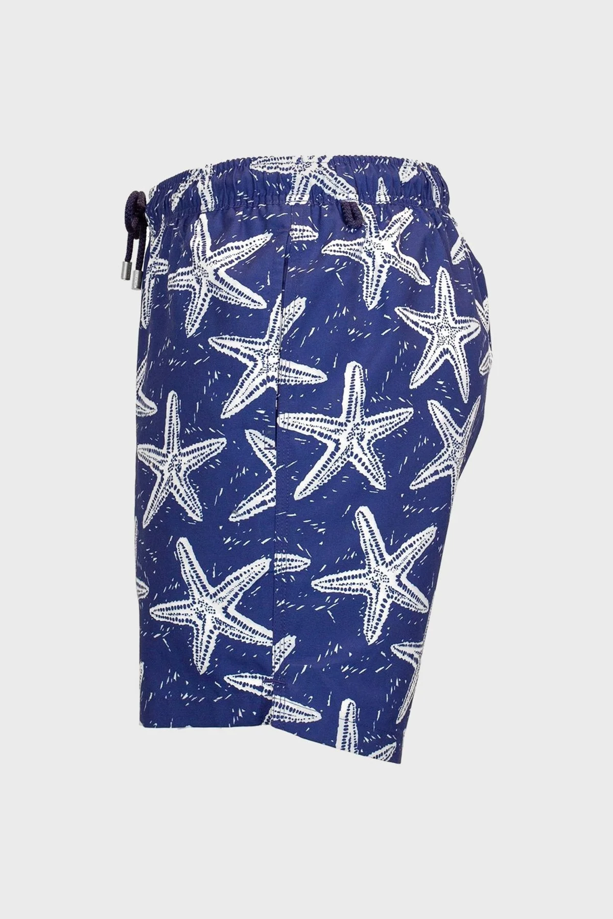 Bluemint Arthus Regular Fit Deniz Şortu Hızlı Kuruyan Erkek Mayo Short BM23003011MS 885 LACİVERT-BEYAZ - 3