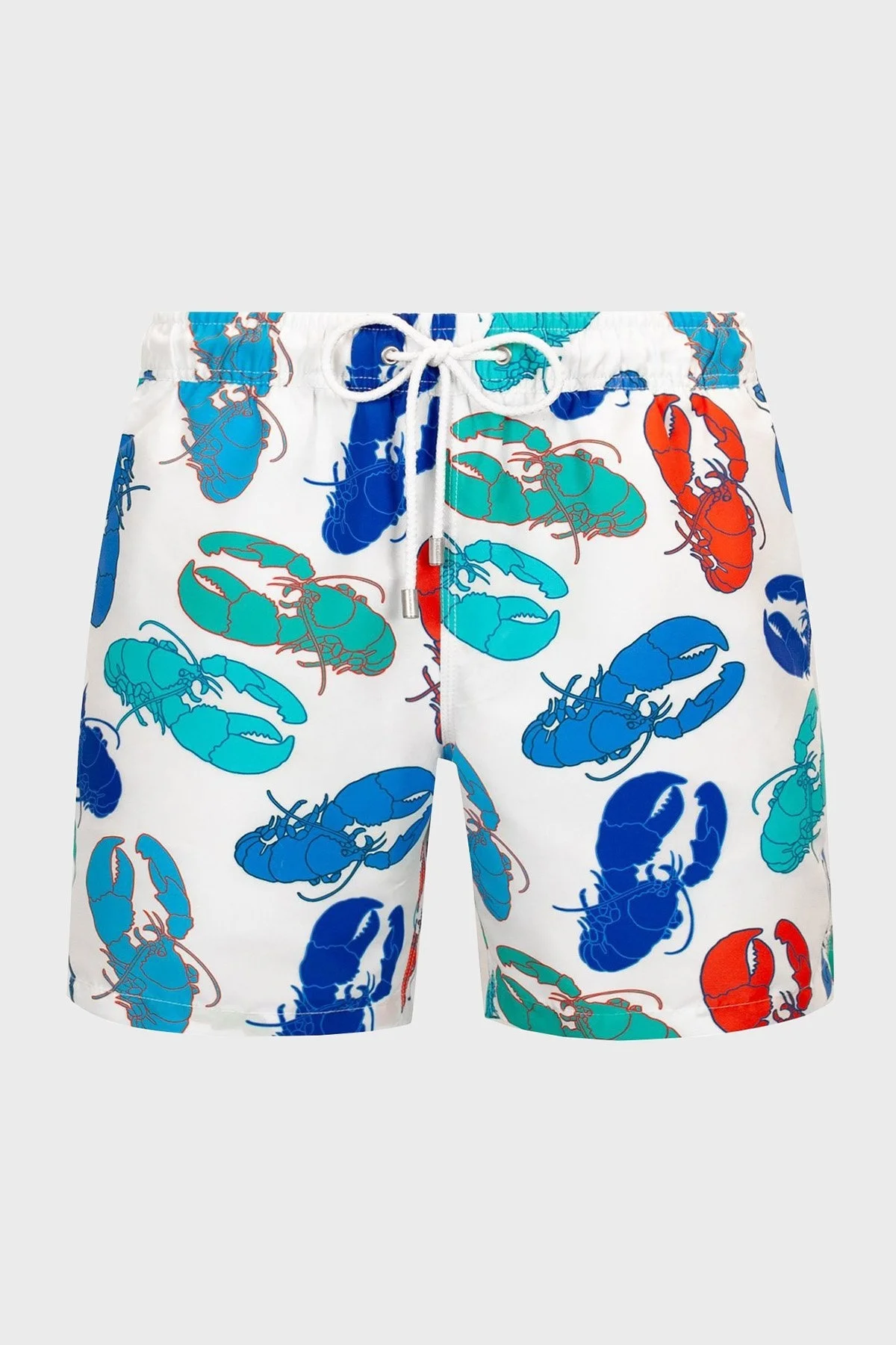 Bluemint Arthus Regular Fit Deniz Şortu Hızlı Kuruyan Erkek Mayo Short BM23003011MS 902 BEYAZ-MAVİ - 2