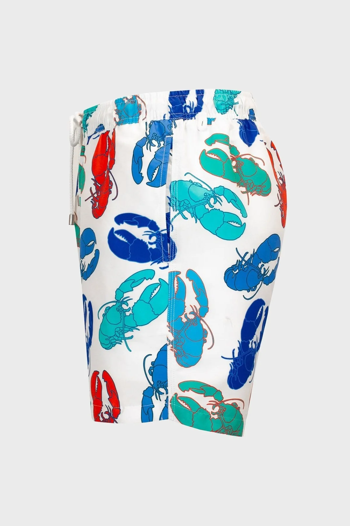 Bluemint Arthus Regular Fit Deniz Şortu Hızlı Kuruyan Erkek Mayo Short BM23003011MS 902 BEYAZ-MAVİ - 3