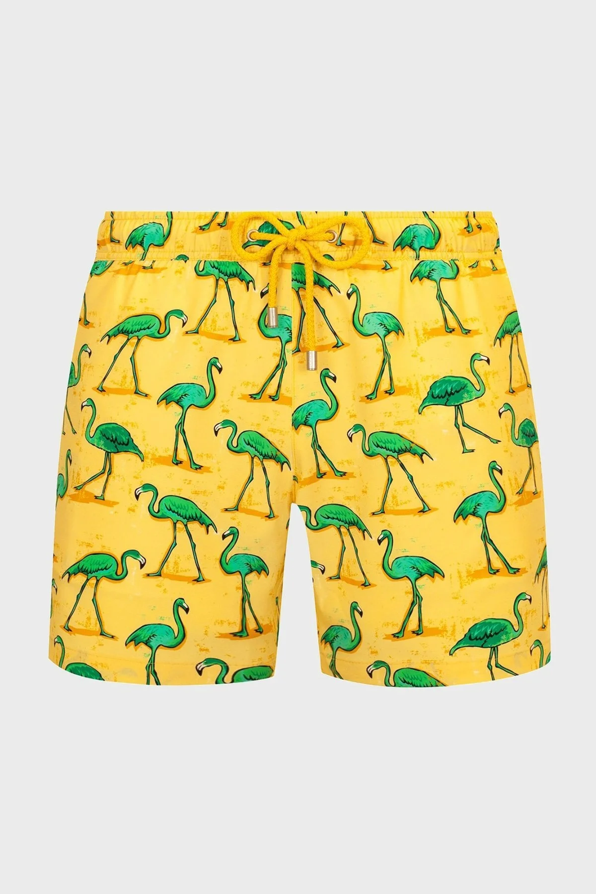 Bluemint Arthus Stretch Regular Fit Deniz Şortu Hızlı Kuruyan Erkek Mayo Short BM23003131MS 930 SARI-YEŞİL - 2