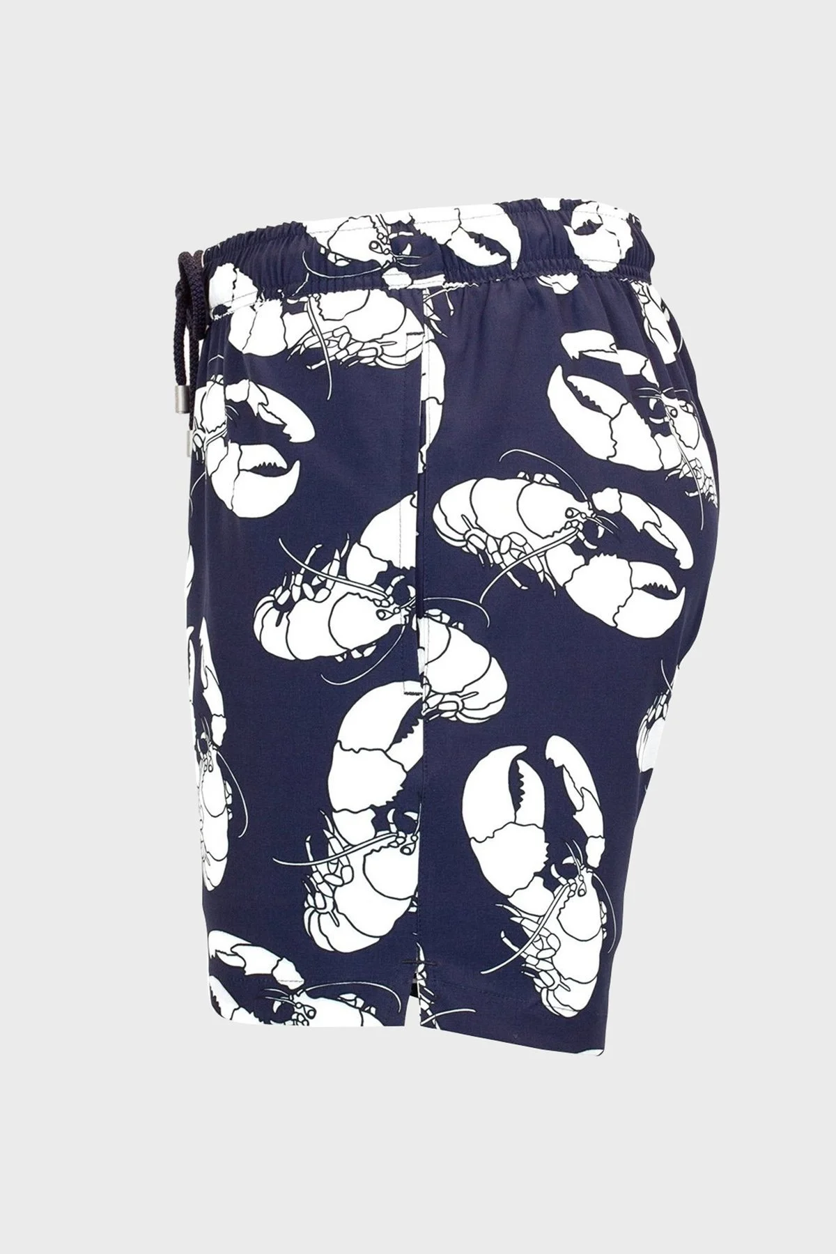 Bluemint Arthus Stretch Regular Fit Deniz Şortu Hızlı Kuruyan Erkek Mayo Short BM23003131MS 931 LACİVERT-BEYAZ - 3