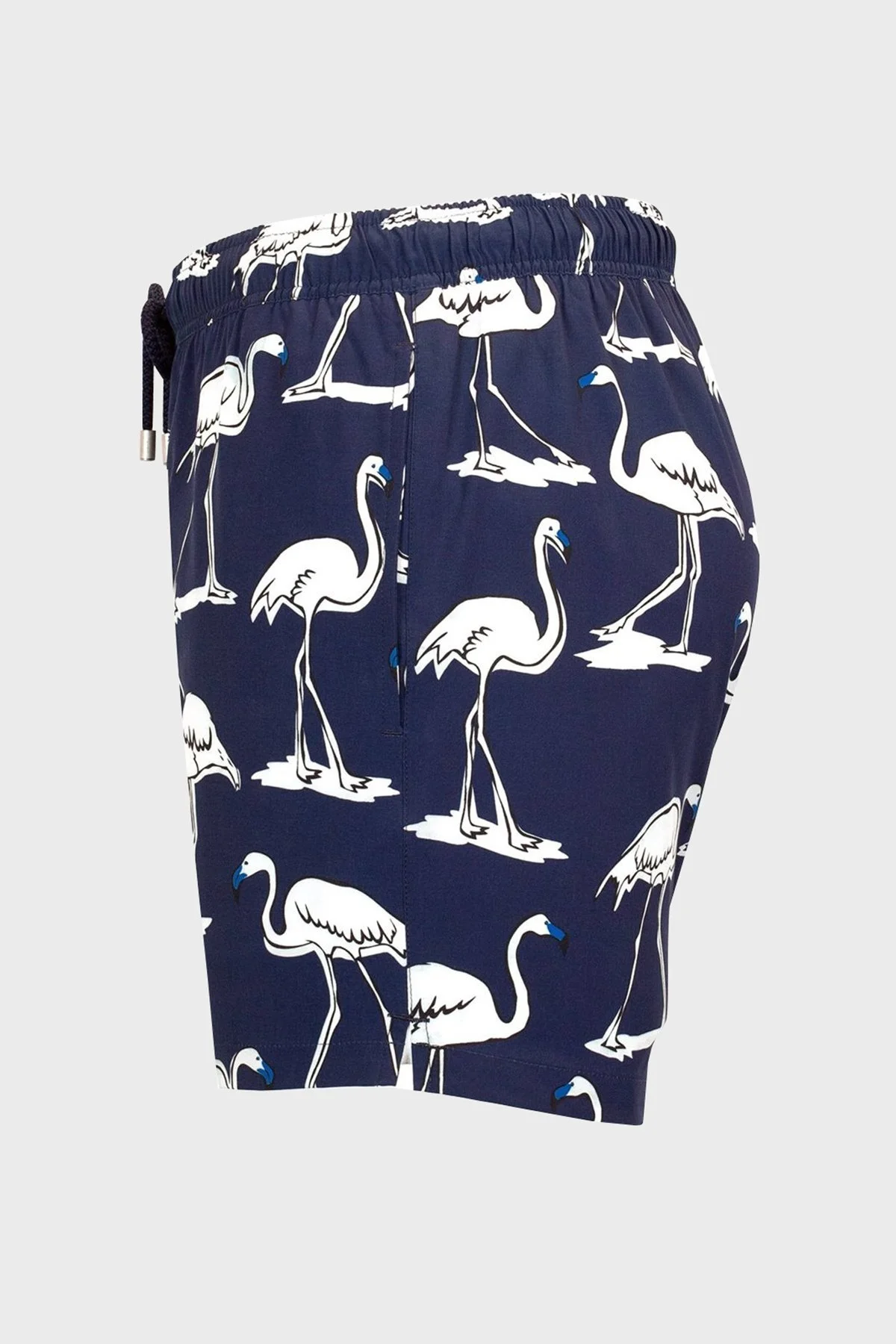 Bluemint Arthus Stretch Regular Fit Deniz Şortu Hızlı Kuruyan Erkek Mayo Short BM23003131MS 935 LACİVERT-BEYAZ - 3