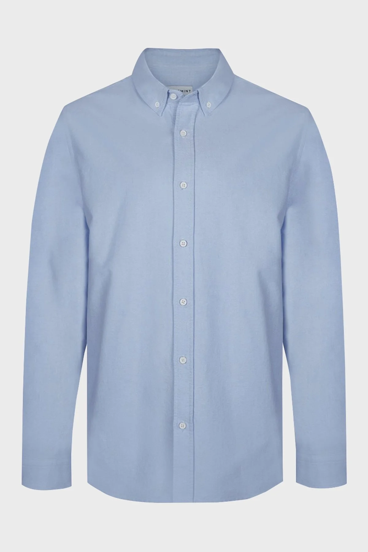 Bluemint Bm Oxford % 100 Pamuk Comfort Fit Düğmeli Yaka Erkek Gömlek BM24002273MW 197 MAVİ - 4