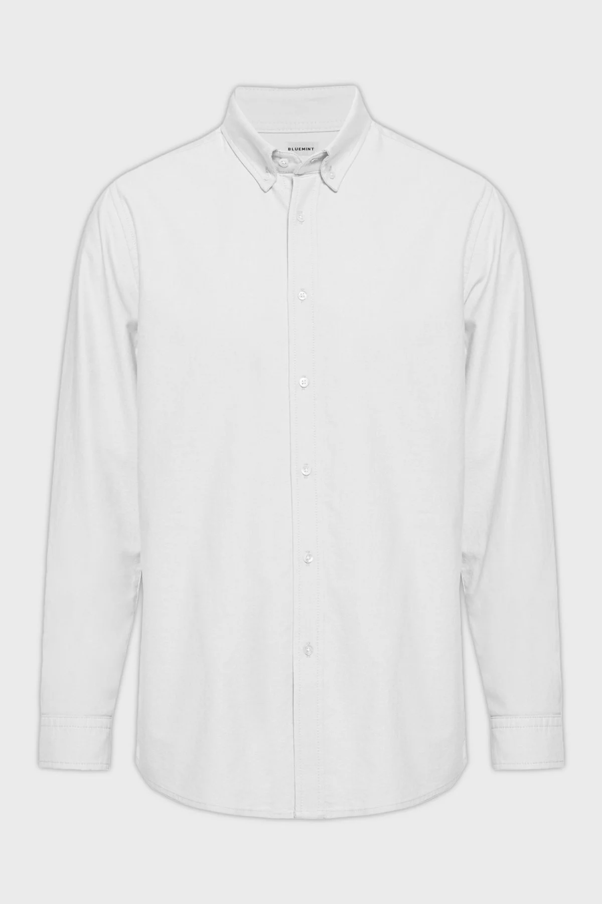 Bluemint Bm Oxford % 100 Pamuk Relaxed Fit Erkek Gömlek BM22002273MW 112 BEYAZ - 3