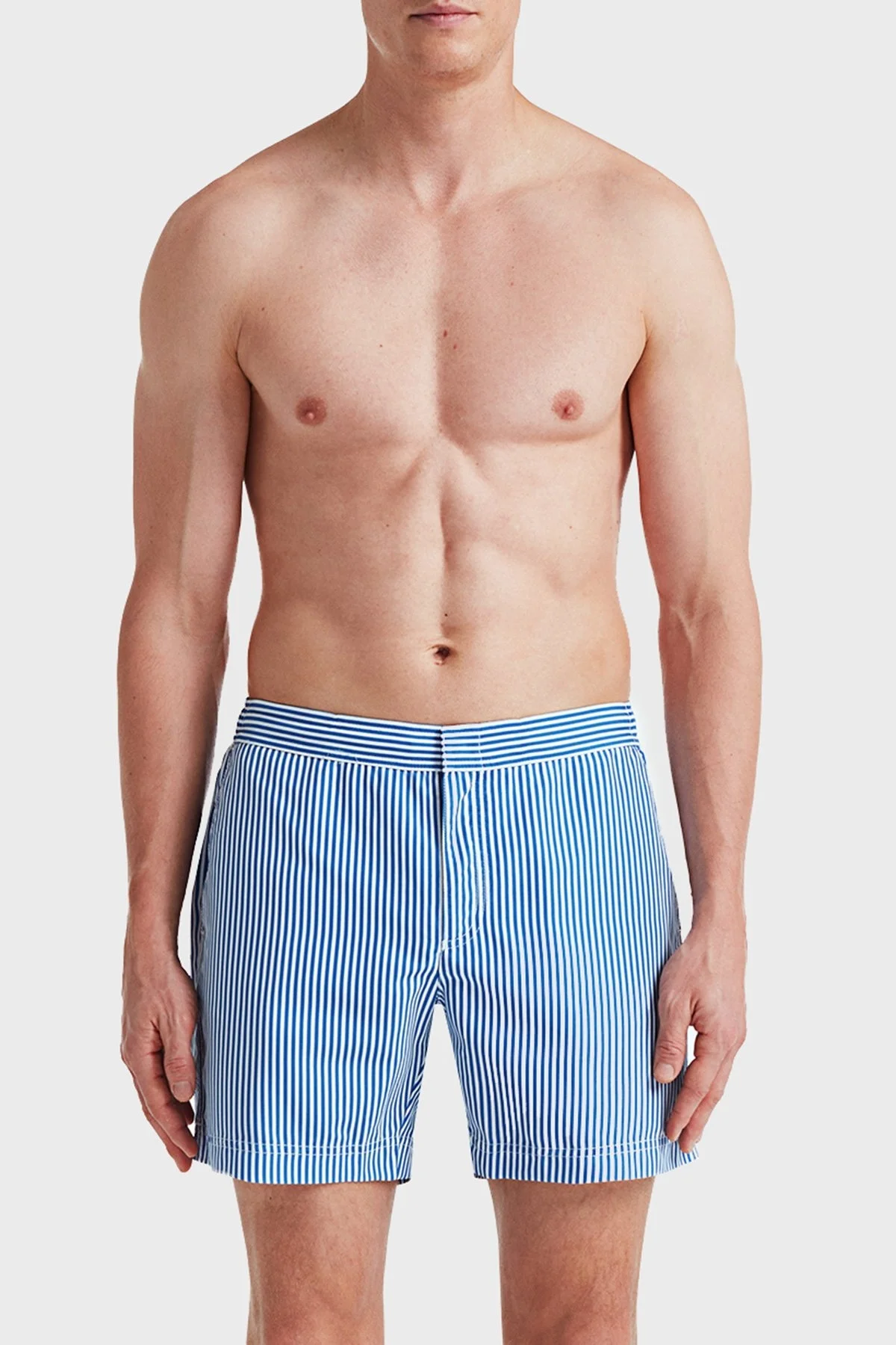 Bluemint Bond Tailored Fit Cepli Deniz Şortu Hızlı Kuruyan Erkek Mayo Short BM24003012MS 270 MAVİ - 1