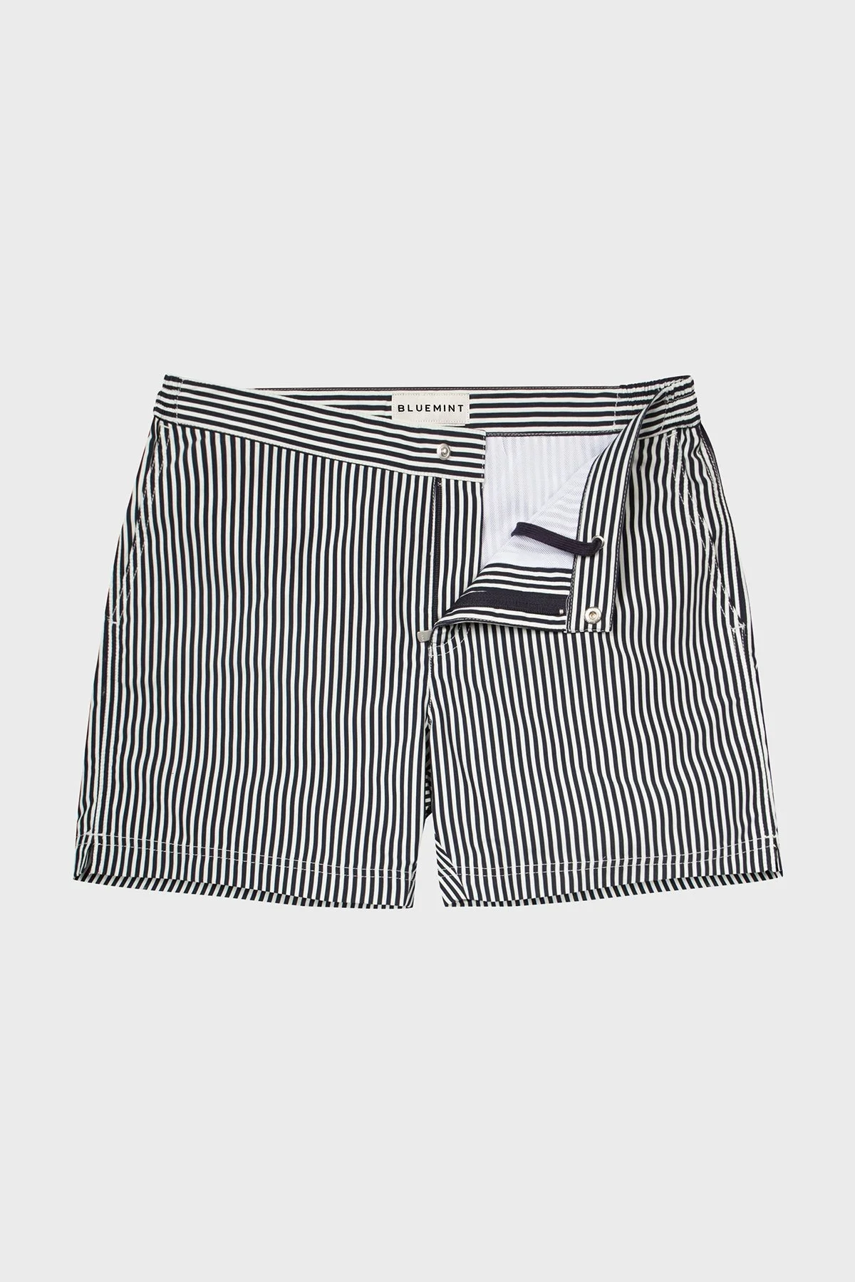 Bluemint Bond Tailored Fit Deniz Şortu Hızlı Kuruyan Erkek Mayo Short BM22003012MS 388 SİYAH - 2