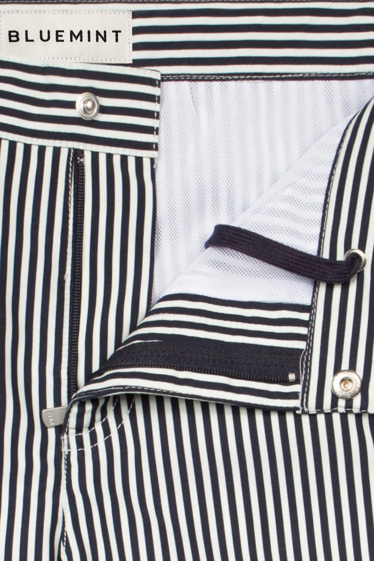 Bluemint Bond Tailored Fit Deniz Şortu Hızlı Kuruyan Erkek Mayo Short BM22003012MS 388 SİYAH - 3