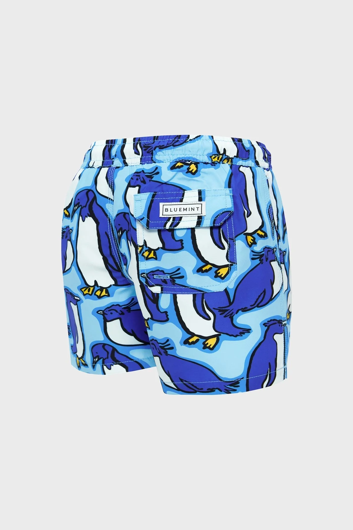 Bluemint Cepli Deniz Şortu Hızlı Kuruyan Çocuk Mayo Short BM24008016BS 1034 MAVİ - 3