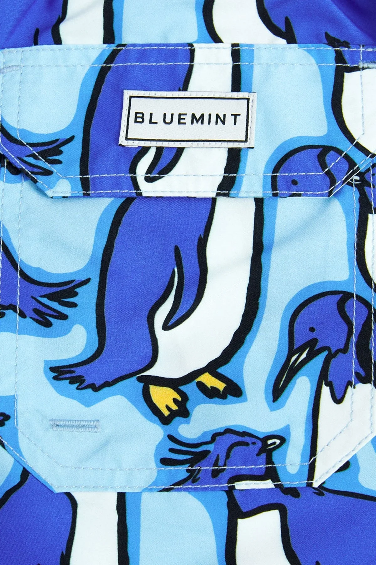 Bluemint Cepli Deniz Şortu Hızlı Kuruyan Erkek Mayo Short BM24003011MS 1034 MAVİ - 10