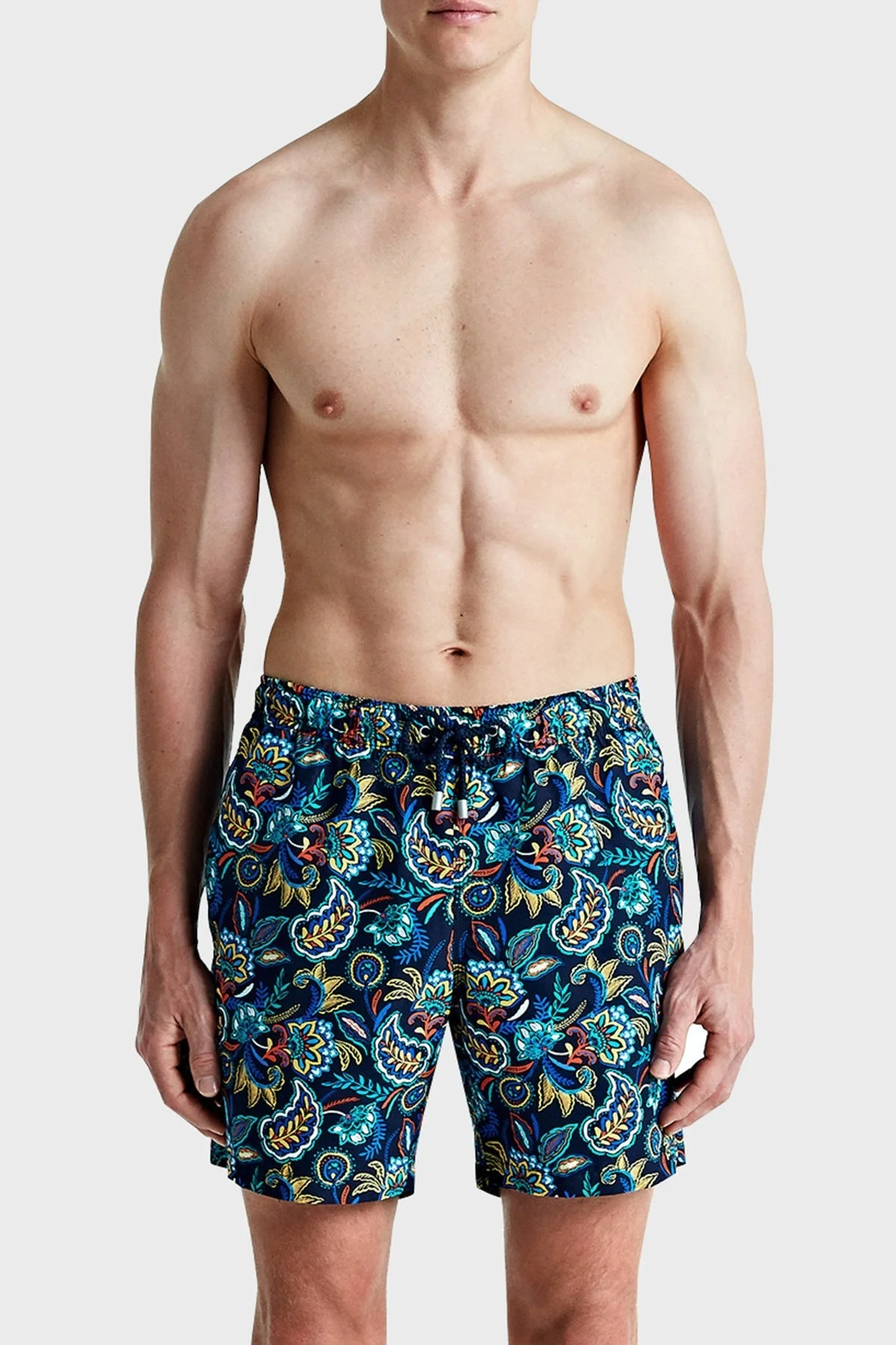 Bluemint Cepli Deniz Şortu Hızlı Kuruyan Erkek Mayo Short BM24003011MS 1041 LACİVERT - 7