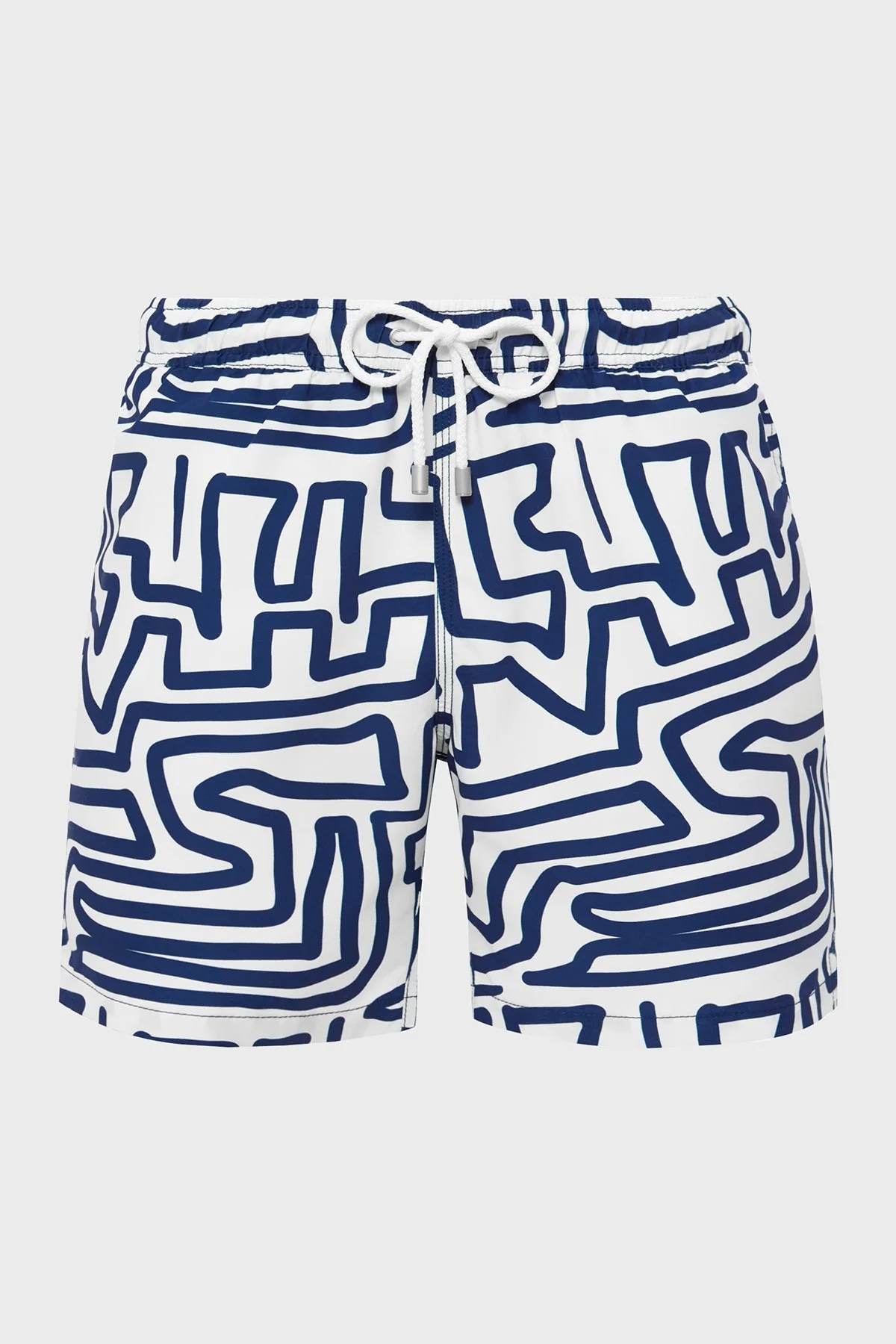 Bluemint Cepli Deniz Şortu Hızlı Kuruyan Erkek Mayo Short BM24003011MS 1048 BEYAZ - 2