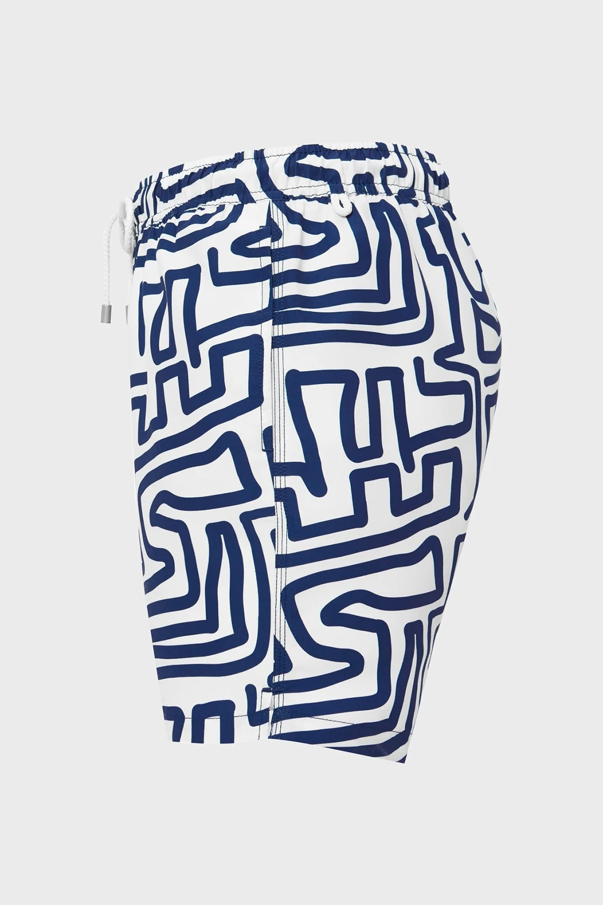 Bluemint Cepli Deniz Şortu Hızlı Kuruyan Erkek Mayo Short BM24003011MS 1048 BEYAZ - 4