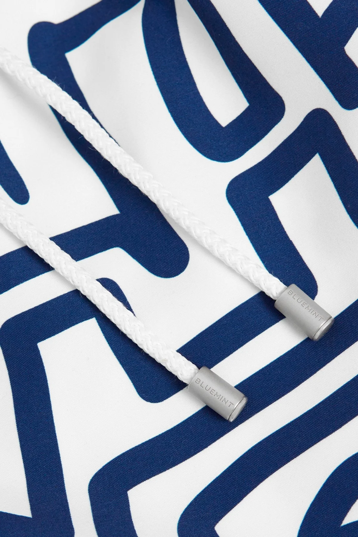 Bluemint Cepli Deniz Şortu Hızlı Kuruyan Erkek Mayo Short BM24003011MS 1048 BEYAZ - 6