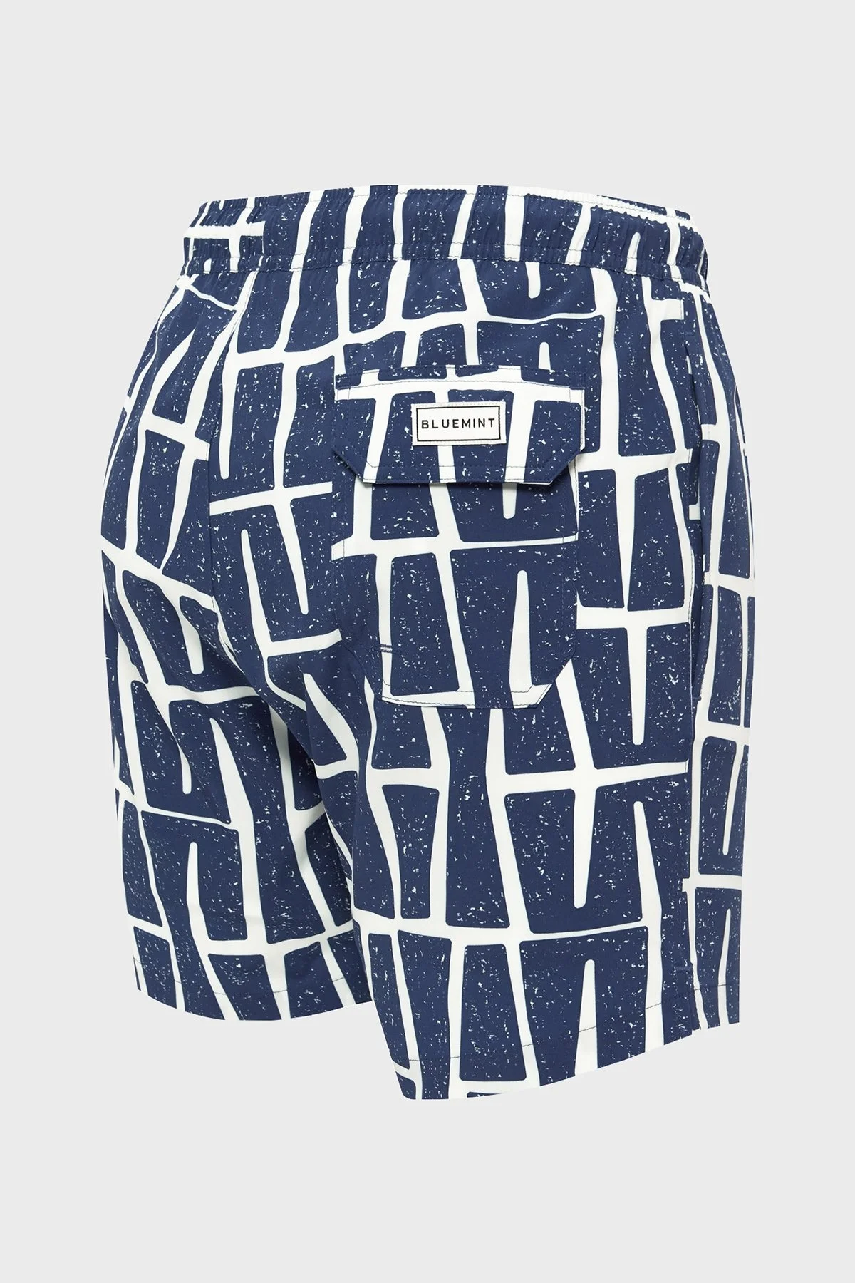 Bluemint Cepli Deniz Şortu Hızlı Kuruyan Erkek Mayo Short BM24003131MS 1056 LACİVERT - 3