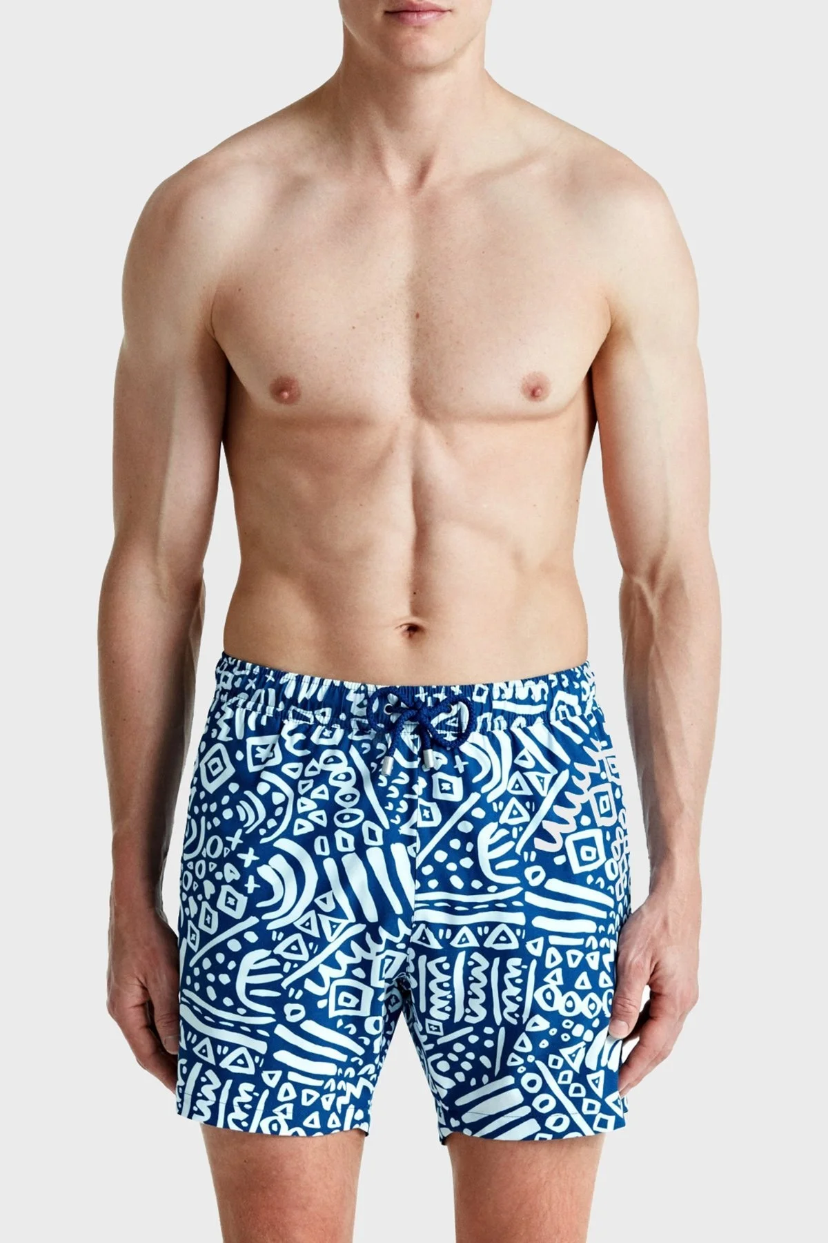 Bluemint Cepli Deniz Şortu Hızlı Kuruyan Erkek Mayo Short BM24003131MS 1057 LACİVERT - 1