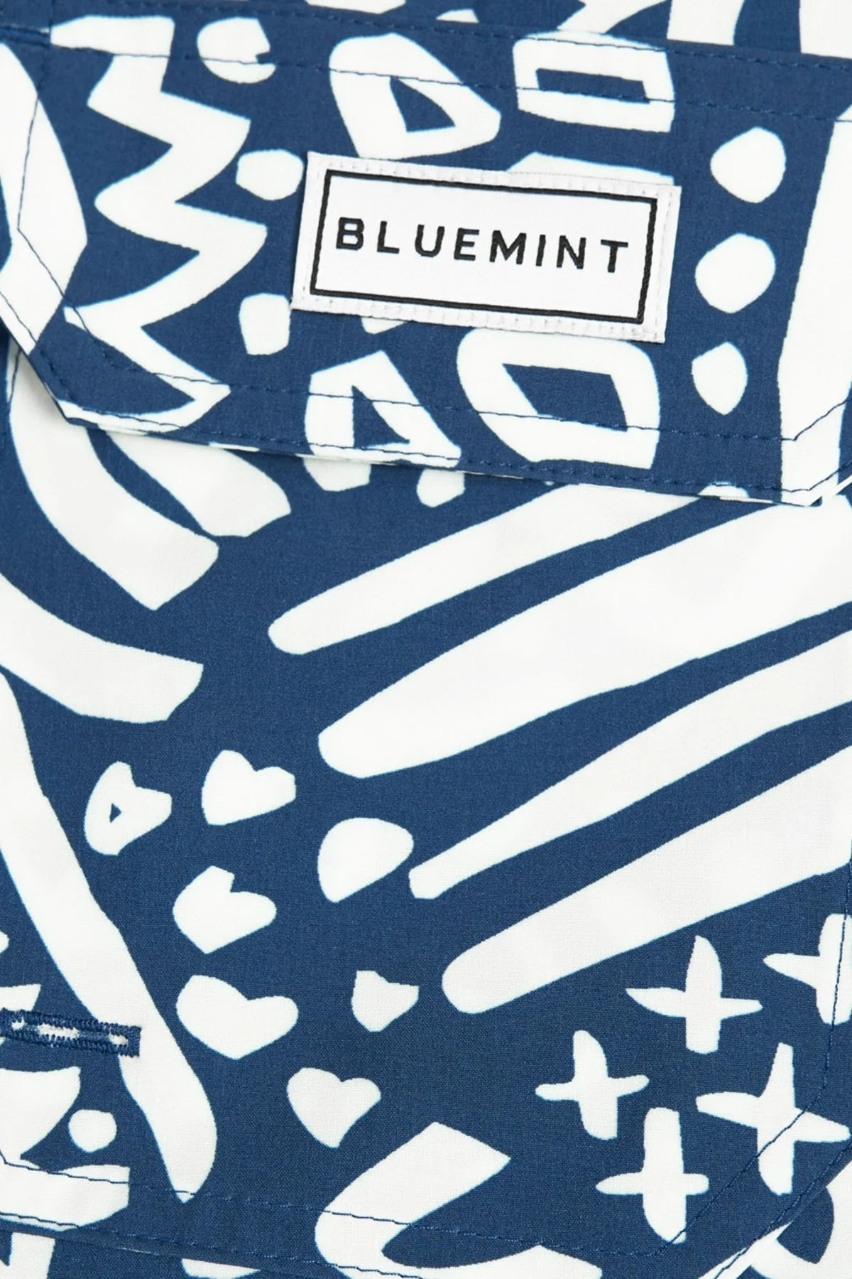 Bluemint Cepli Deniz Şortu Hızlı Kuruyan Erkek Mayo Short BM24003131MS 1057 LACİVERT - 6