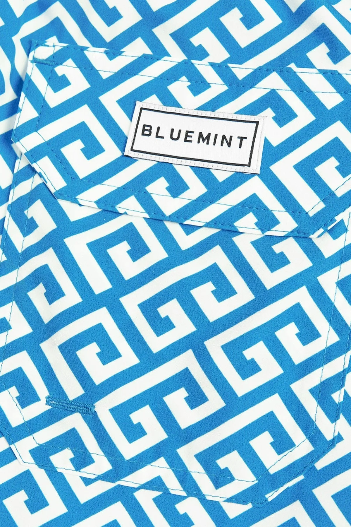 Bluemint Cepli Deniz Şortu Hızlı Kuruyan Erkek Mayo Short BM24003131MS 1060 MAVİ - 5