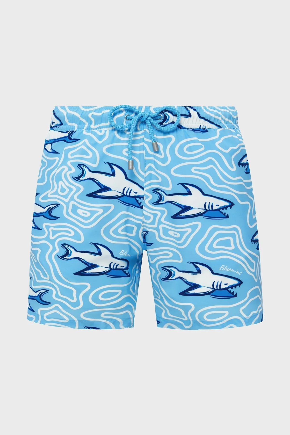 Bluemint Cepli Deniz Şortu Hızlı Kuruyan Erkek Mayo Short BM24003131MS 1061 MAVİ - 2