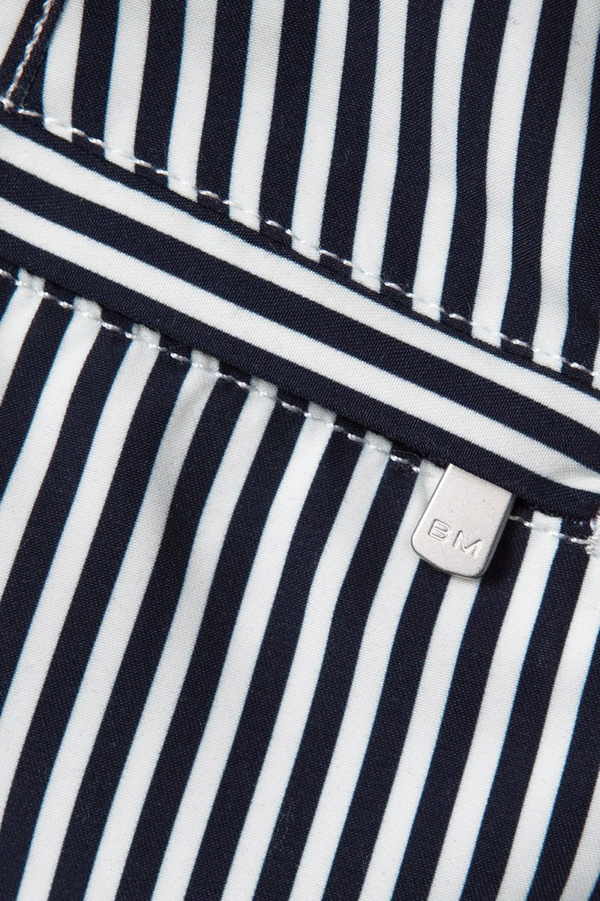 Bluemint Çizgili Tailored Regular Fit Normal Bel Hızlı Kuruyan Erkek Mayo Short BM25003012MS 388 MAVİ - 3