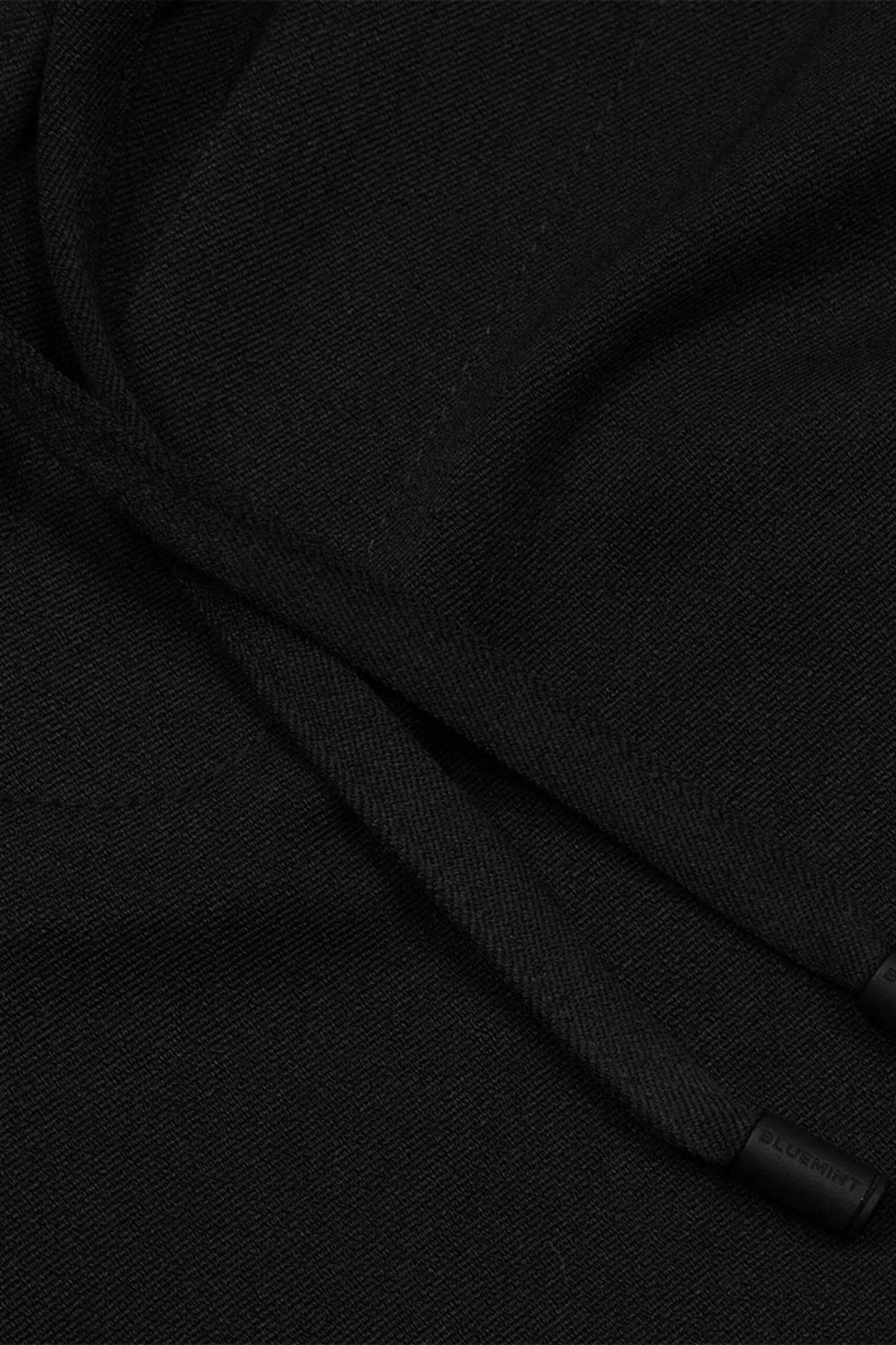 Bluemint Comfort Fit Belden Bağlamalı Düz Paça Jogger Erkek Pantolon BM25009160MW 111 SİYAH - 4