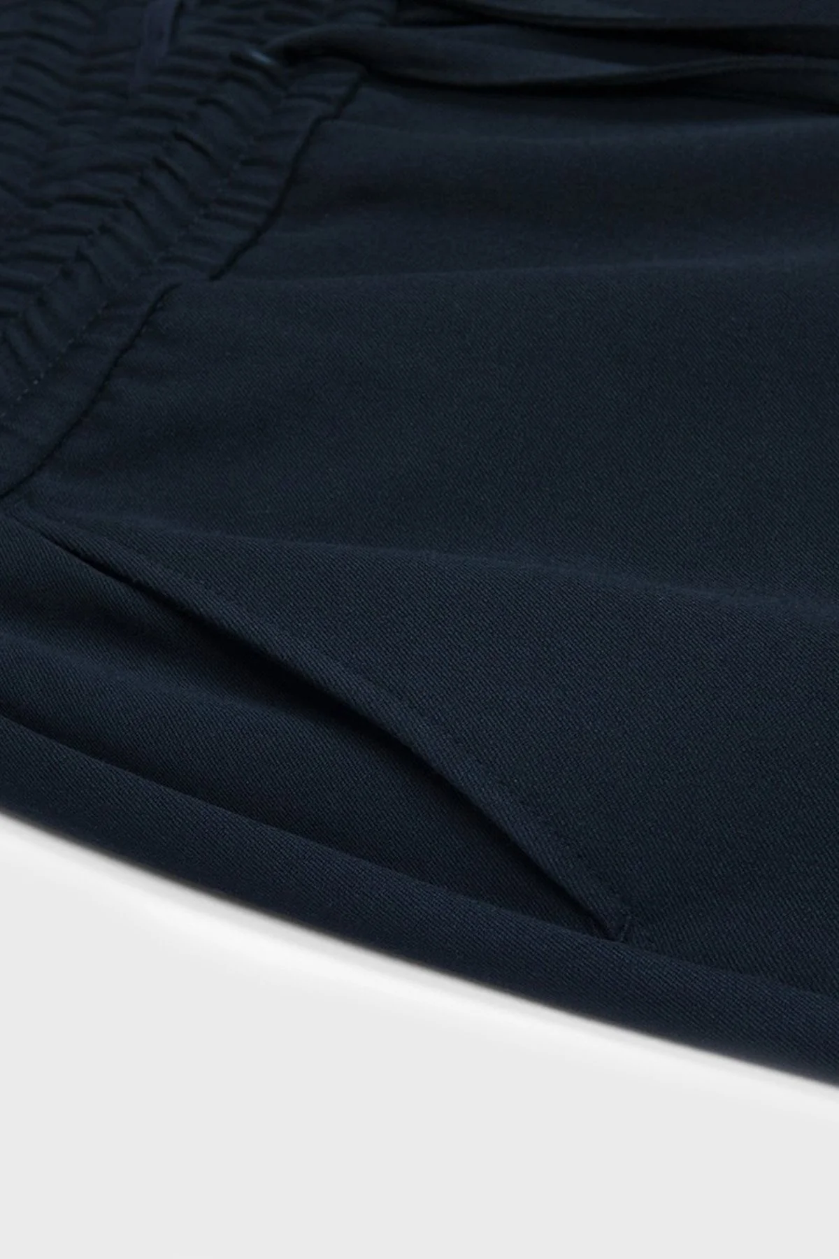 Bluemint Comfort Fit Belden Bağlamalı Düz Paça Jogger Erkek Pantolon BM25009160MW 155 LACİVERT - 4