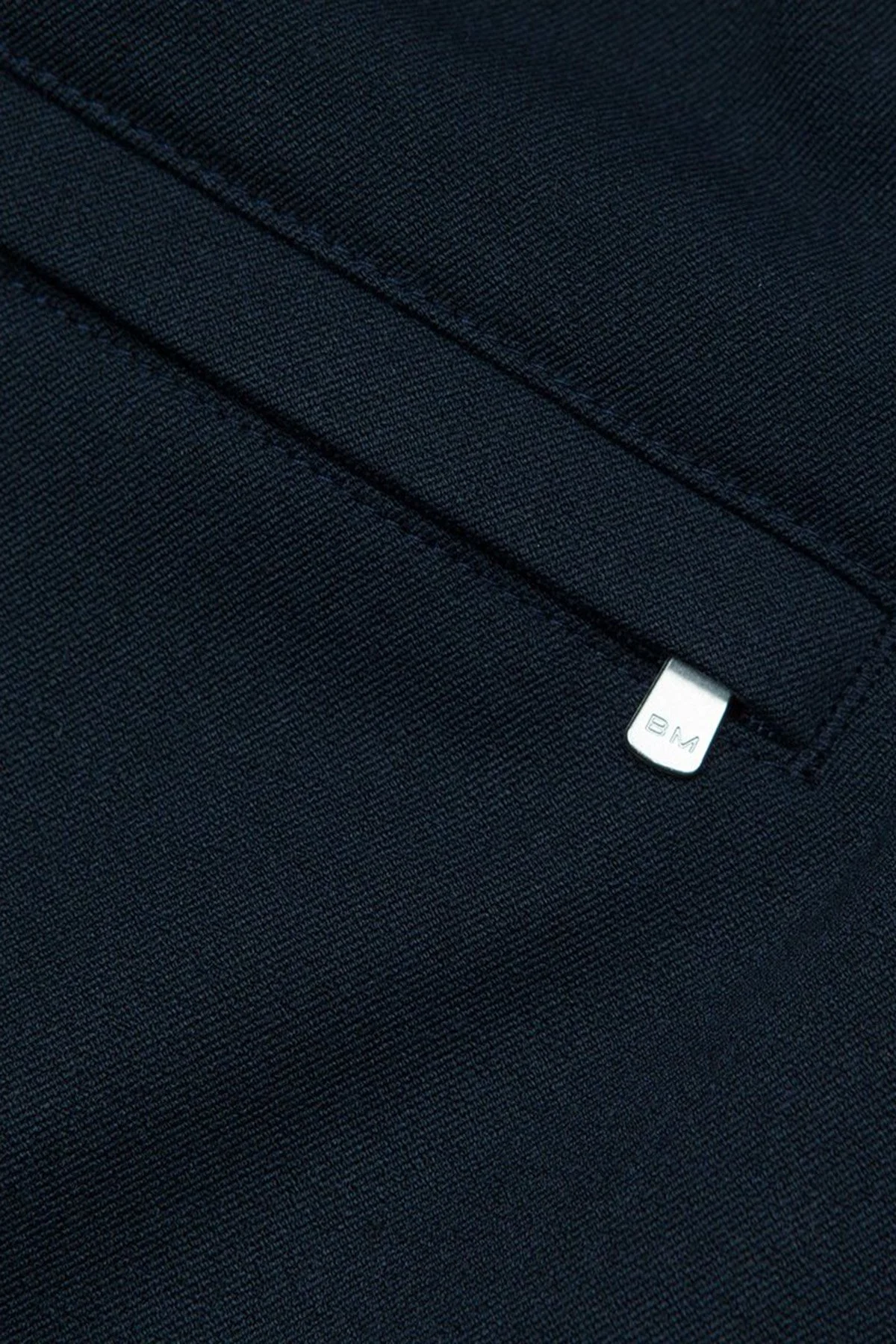 Bluemint Comfort Fit Belden Bağlamalı Düz Paça Jogger Erkek Pantolon BM25009160MW 155 LACİVERT - 5