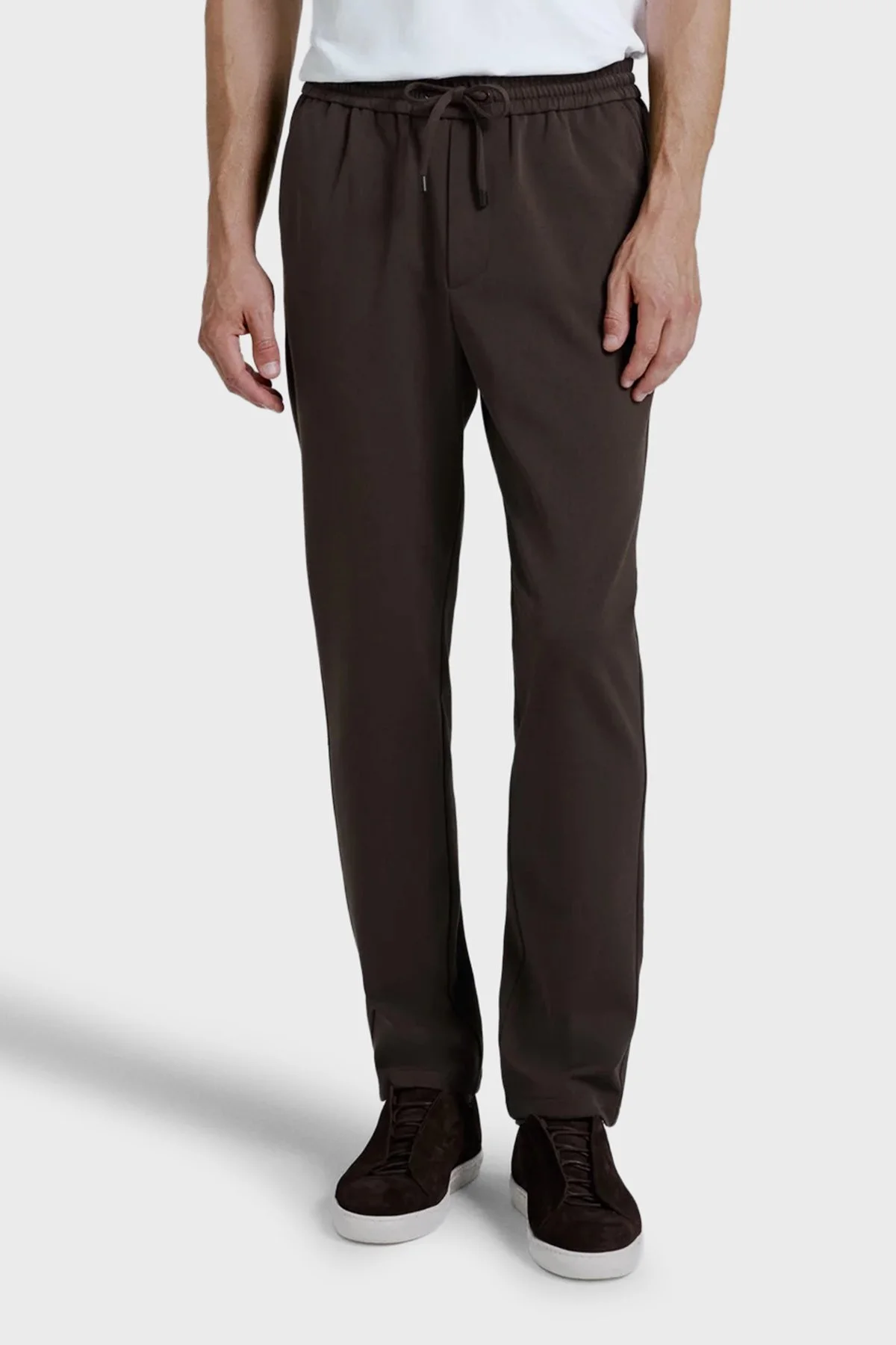 Bluemint Comfort Fit Düz Paça Jogger Erkek Pantolon JOGGER 221 Kahve - 1