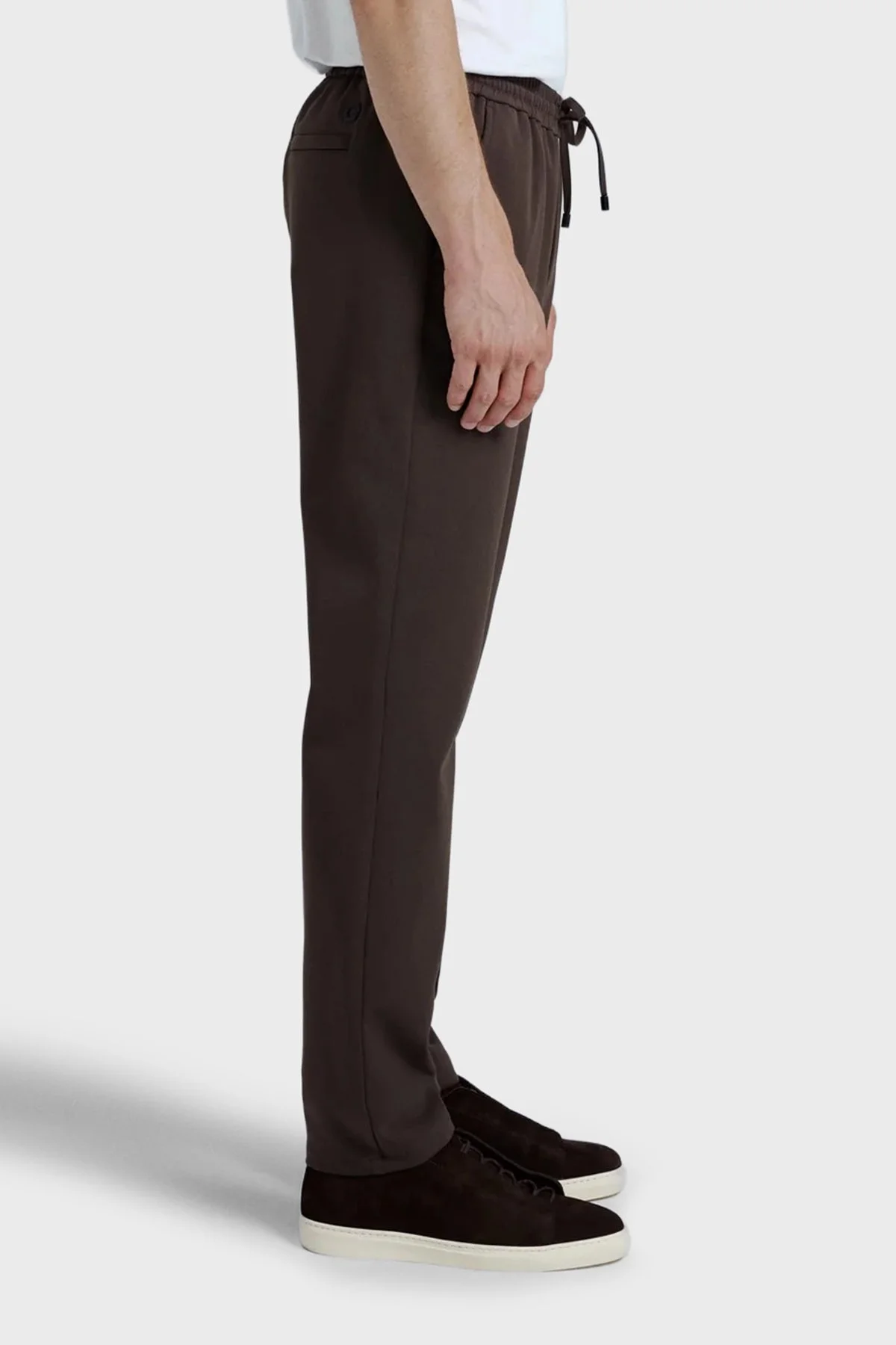 Bluemint Comfort Fit Düz Paça Jogger Erkek Pantolon JOGGER 221 Kahve - 4