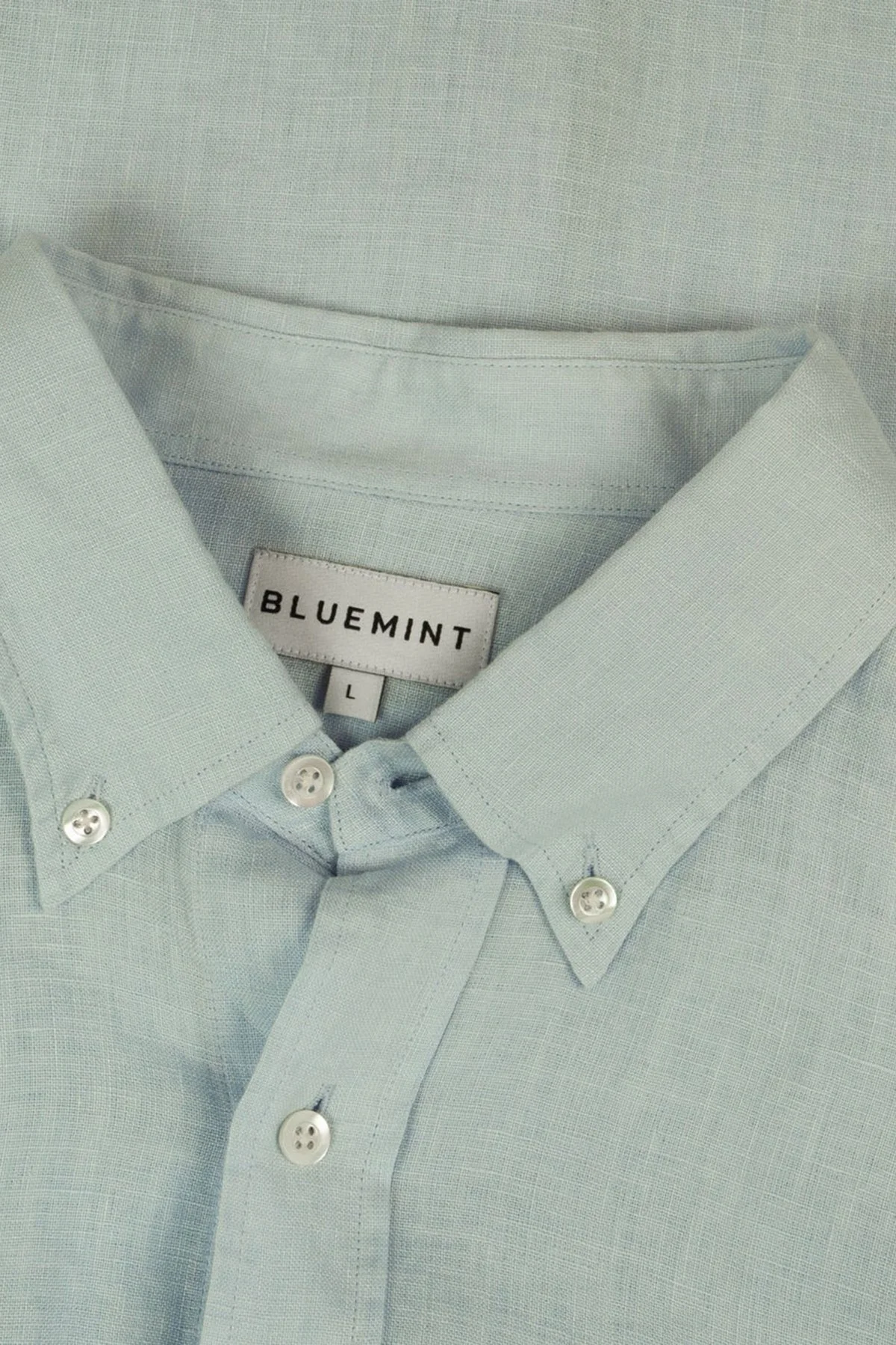 Bluemint Comfort Fit Klasik Yaka Uzun Kollu Keten Erkek Gömlek MARTIN1 144 YEŞİL - 3