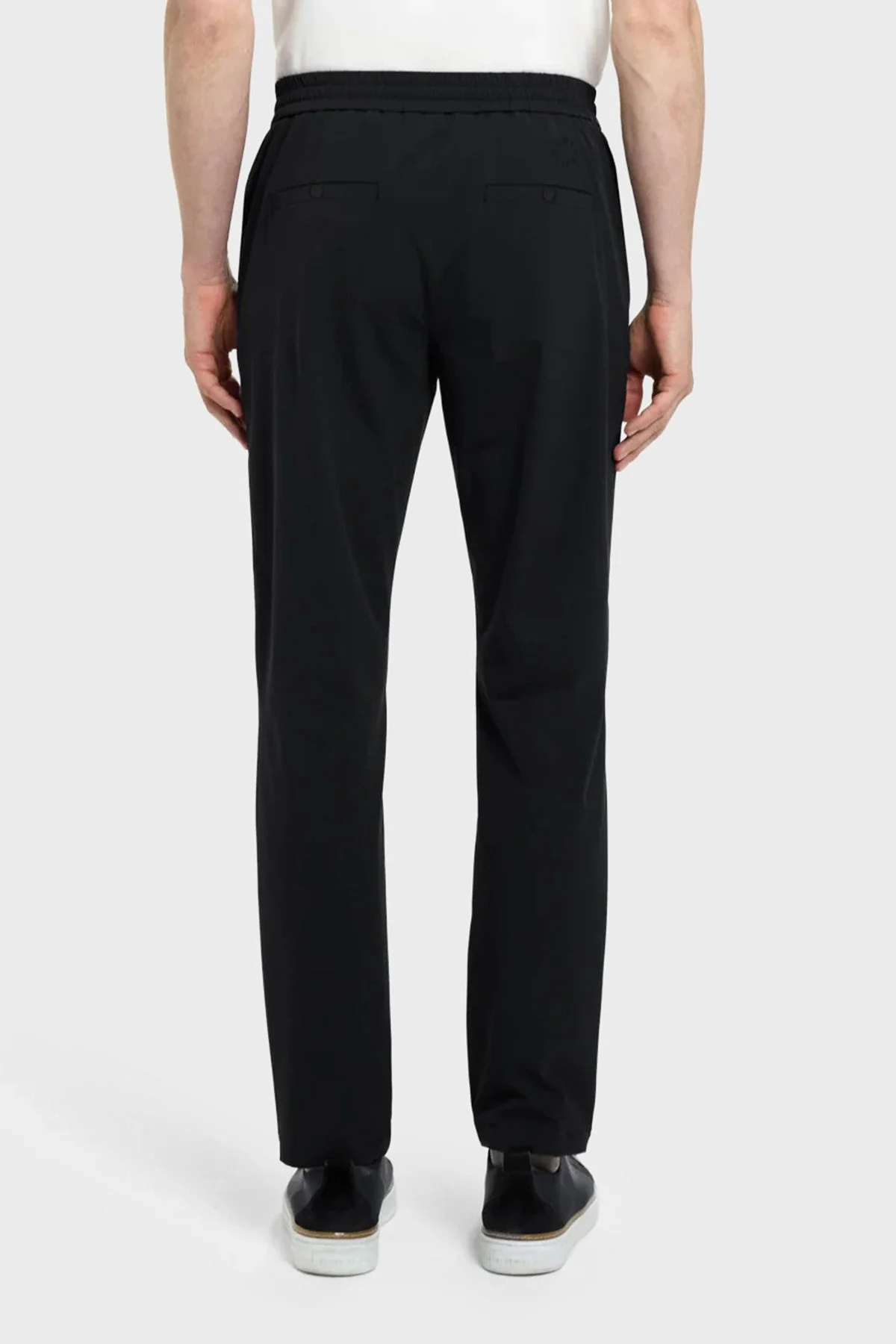 Bluemint Comfort Fit Normal Bel Daralan Paça Erkek Pantolon TRAVELTECH 111 SİYAH - 2