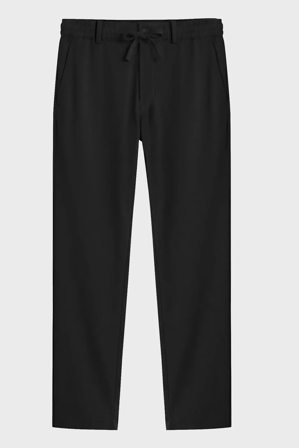 Bluemint Comfort Fit Normal Bel Daralan Paça Erkek Pantolon TRAVELTECH 111 SİYAH - 3