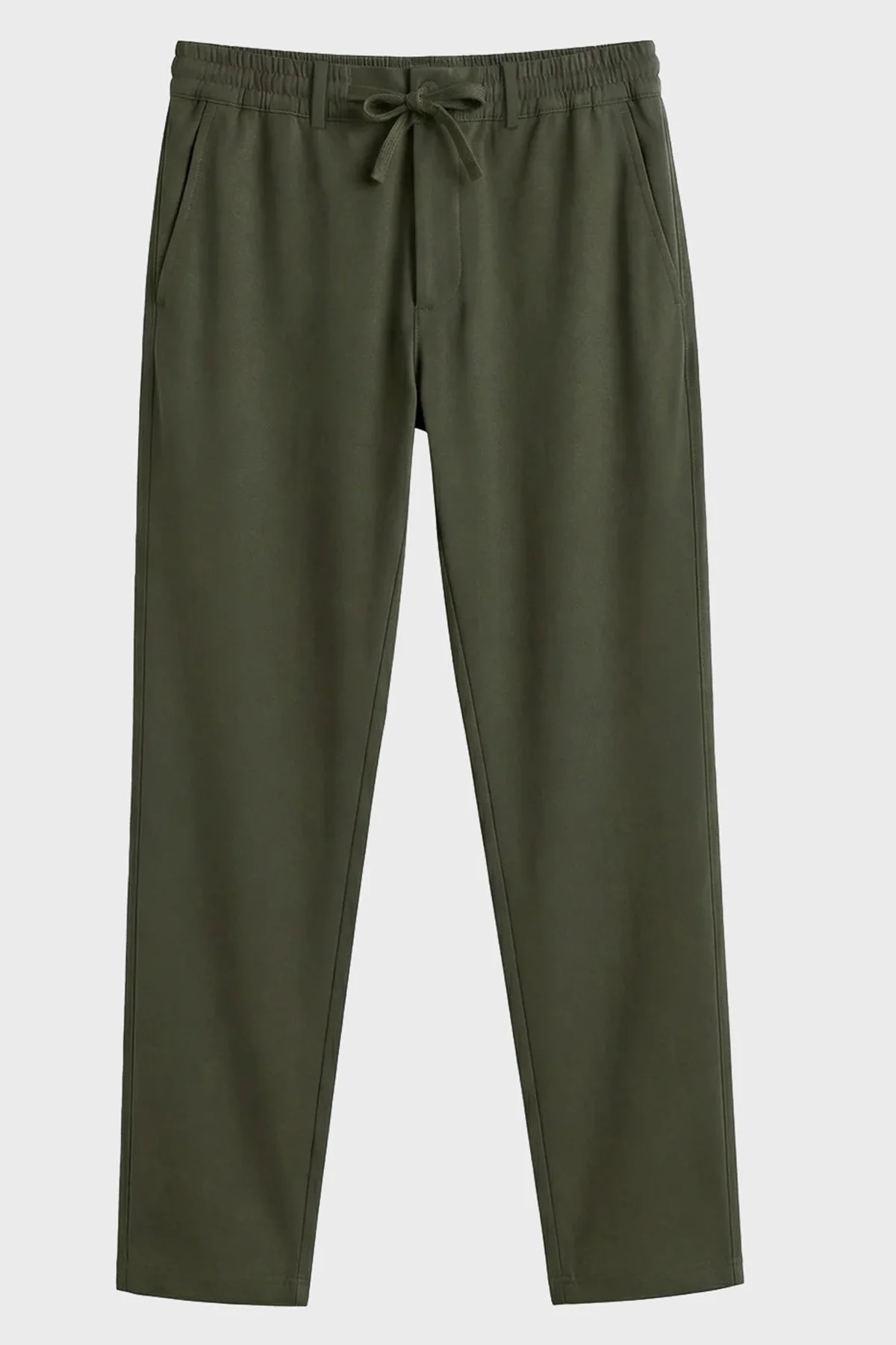 Bluemint Comfort Fit Normal Bel Daralan Paça Erkek Pantolon TRAVELTECH 123 HAKİ - 3