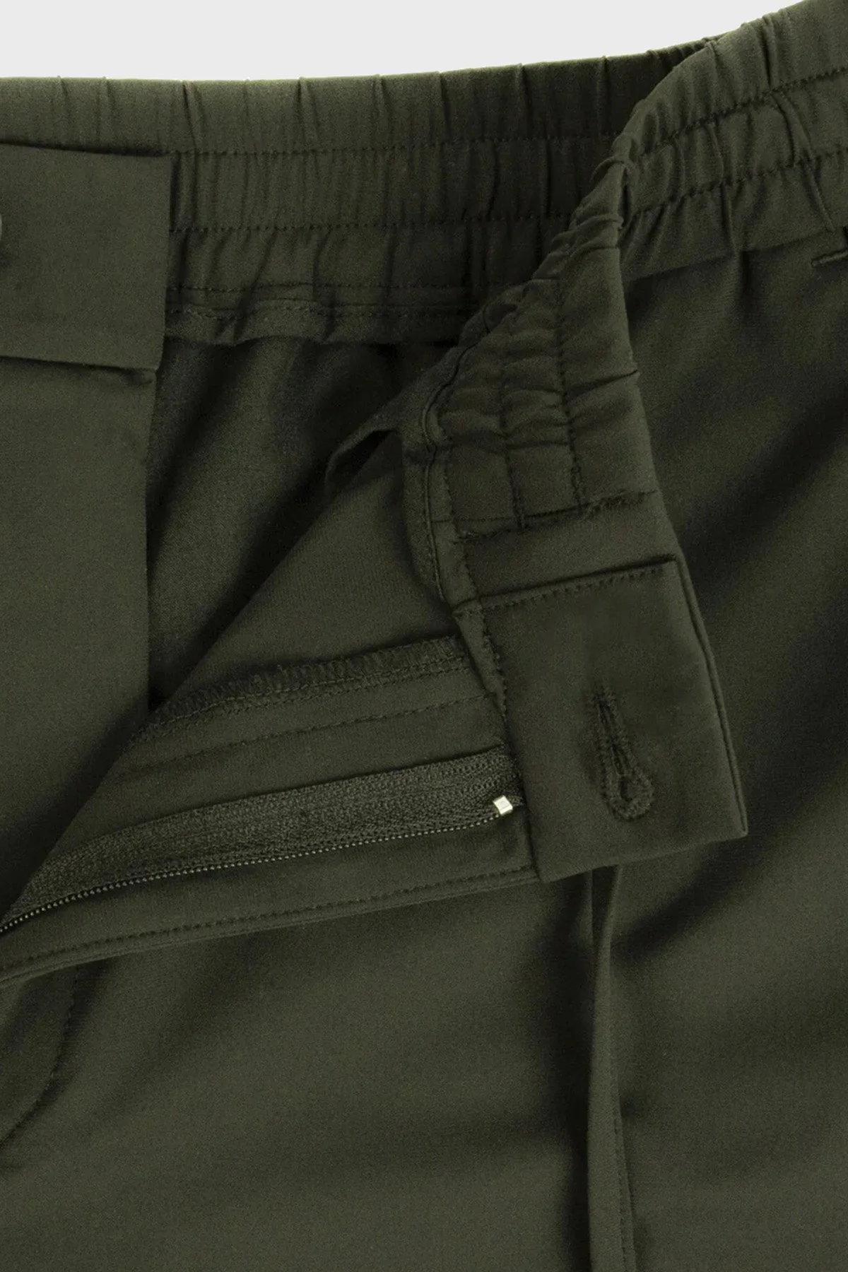 Bluemint Comfort Fit Normal Bel Daralan Paça Erkek Pantolon TRAVELTECH 123 HAKİ - 4