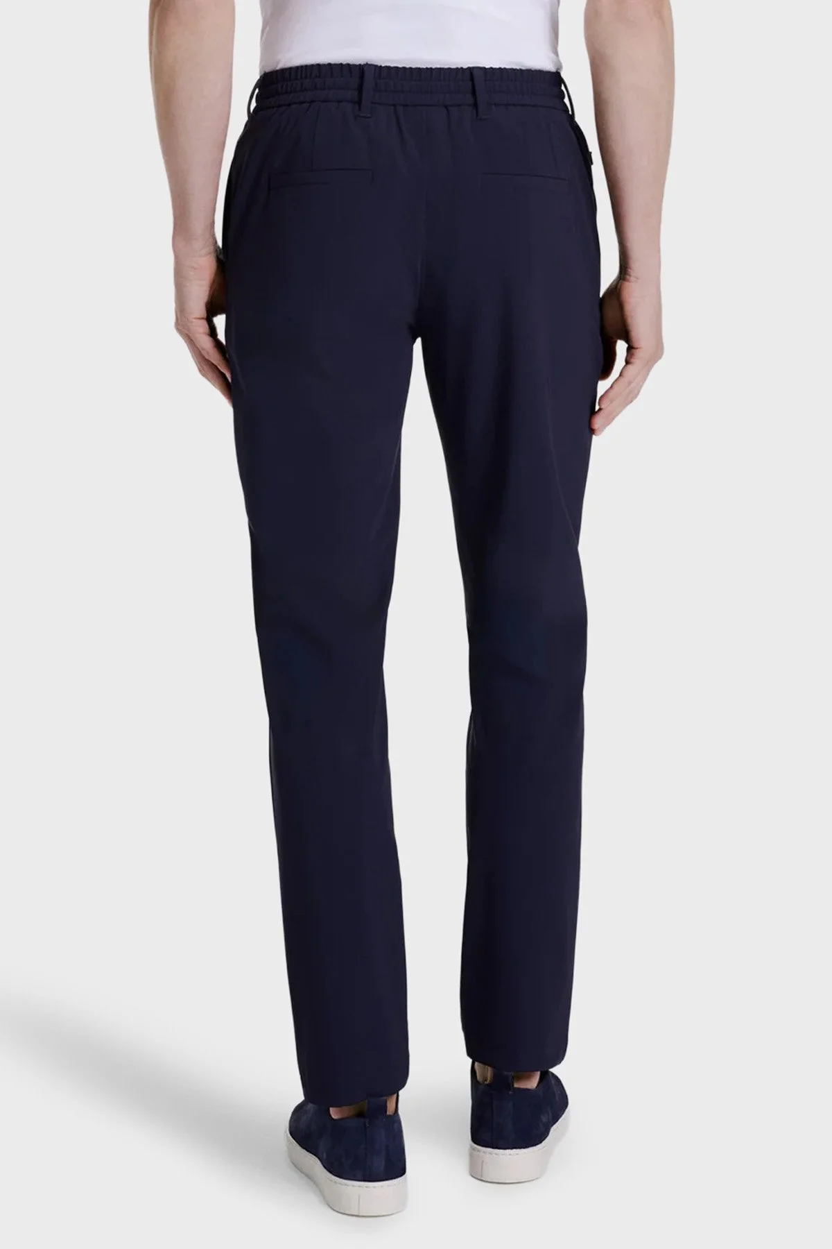 Bluemint Comfort Fit Normal Bel Daralan Paça Erkek Pantolon TRAVELTECH 155 LACİVERT - 2