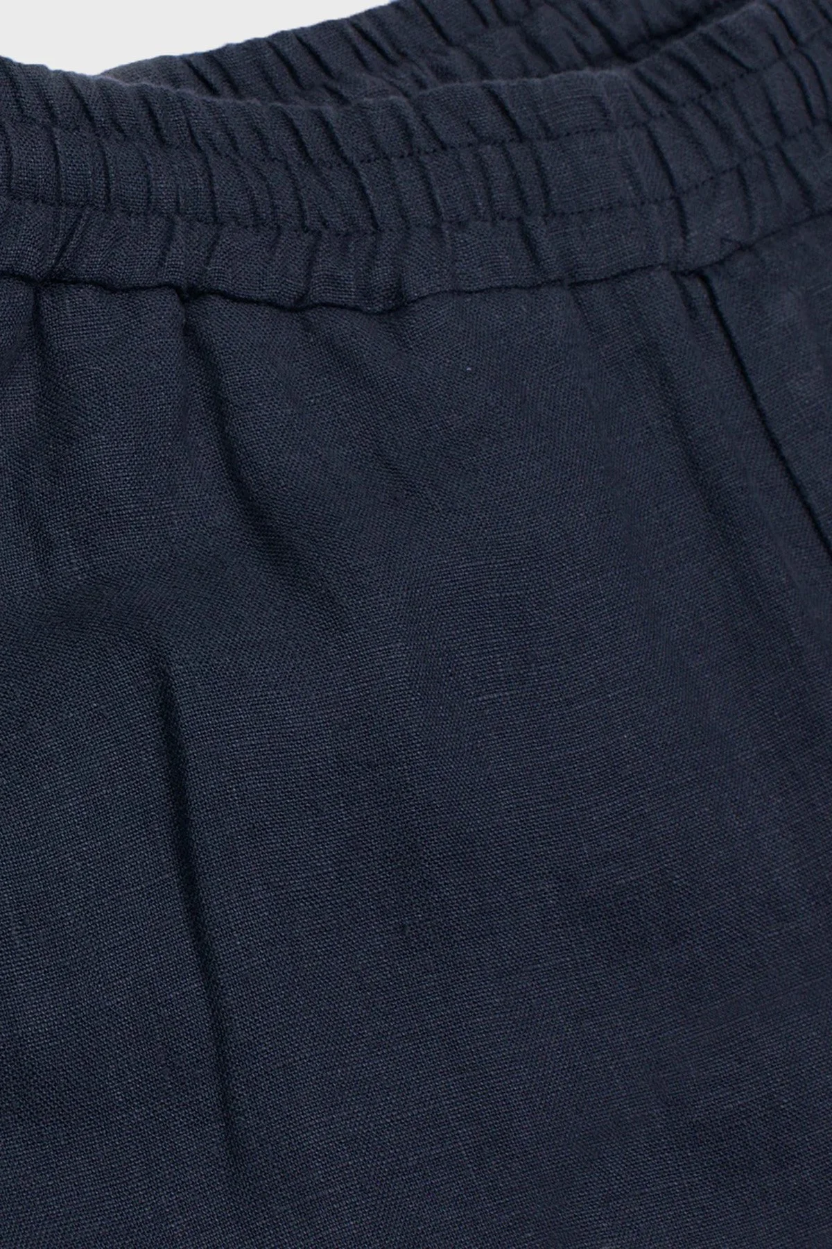 Bluemint Comfort Fit Normal Bel Keten Erkek Pantolon EDANJOGG 155 LACİVERT - 5
