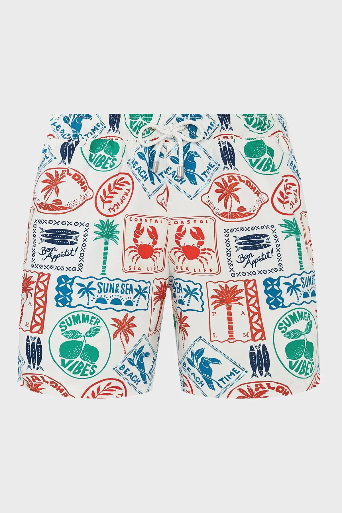 Bluemint Desenli Hızlı Kuruyan Erkek Deniz Şortu ARTHUS1 284 ÇOK RENKLİ - 3