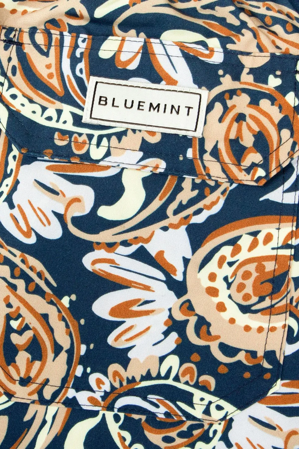 Bluemint Desenli Hızlı Kuruyan Erkek Deniz Şortu ARTHUS1 308 ÇOK RENKLİ - 7