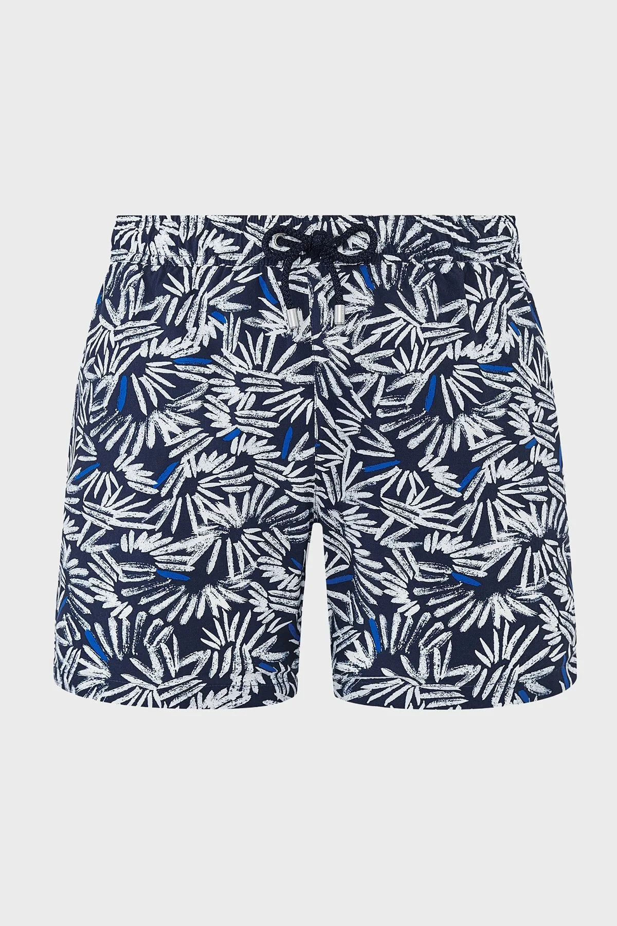 Bluemint Desenli Hızlı Kuruyan Erkek Deniz Şortu ARTHUSSTRE1 316 LACİVERT-BEYAZ - 2
