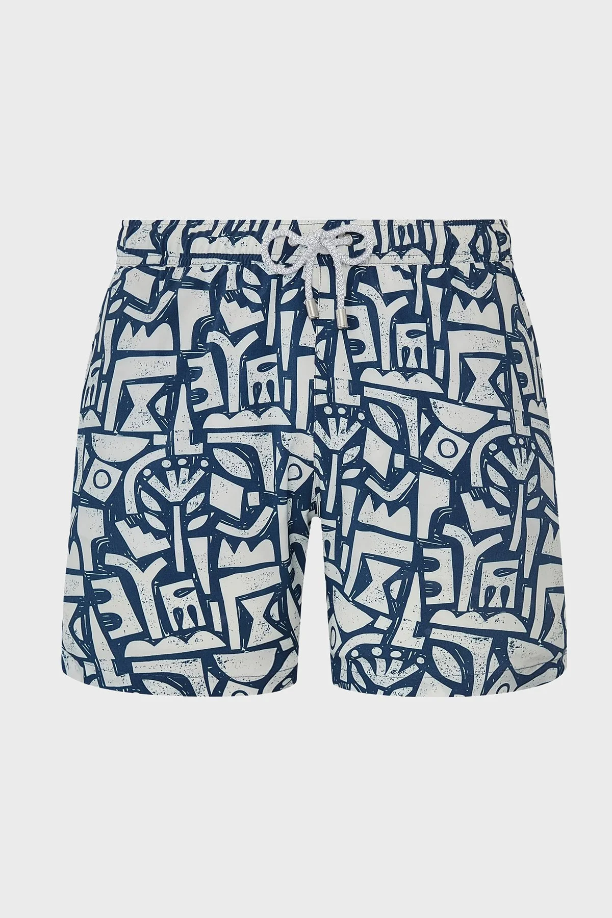 Bluemint Desenli Hızlı Kuruyan Erkek Deniz Şortu ARTHUSSTRE1 317 LACİVERT - 2