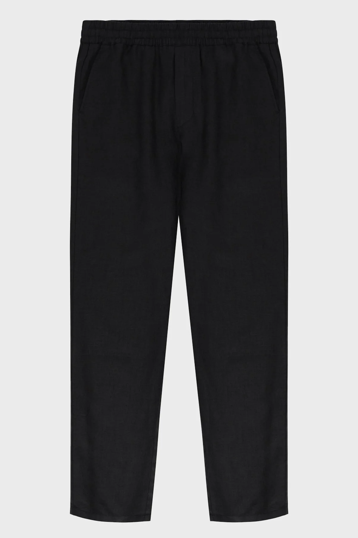 Bluemint Edan % 100 Keten Comfort Fit Jogger Erkek Pantolon BM24009296MS 111 SİYAH - 2