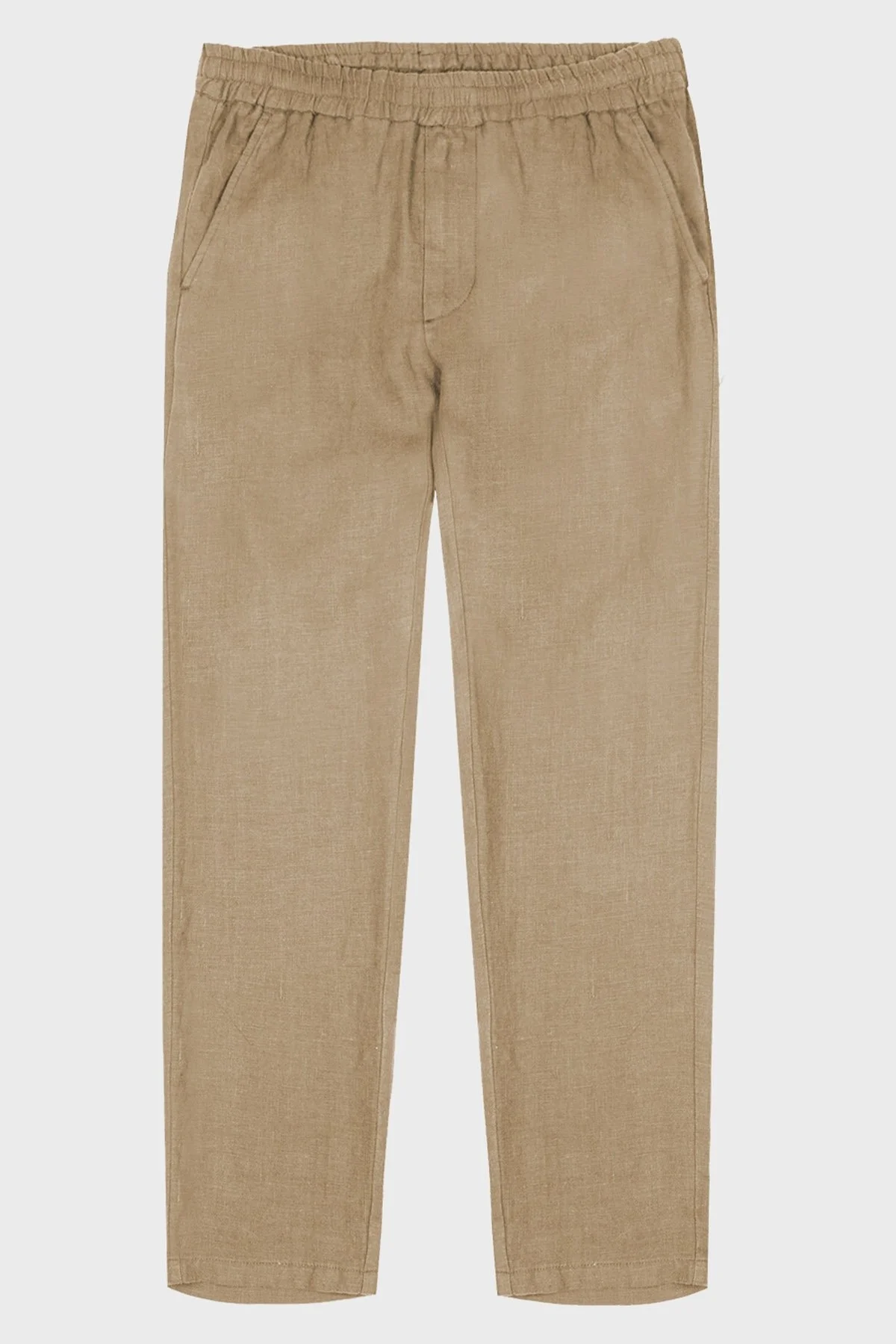 Bluemint Edan % 100 Keten Comfort Fit Jogger Erkek Pantolon BM24009296MS 214 CAMEL - 3