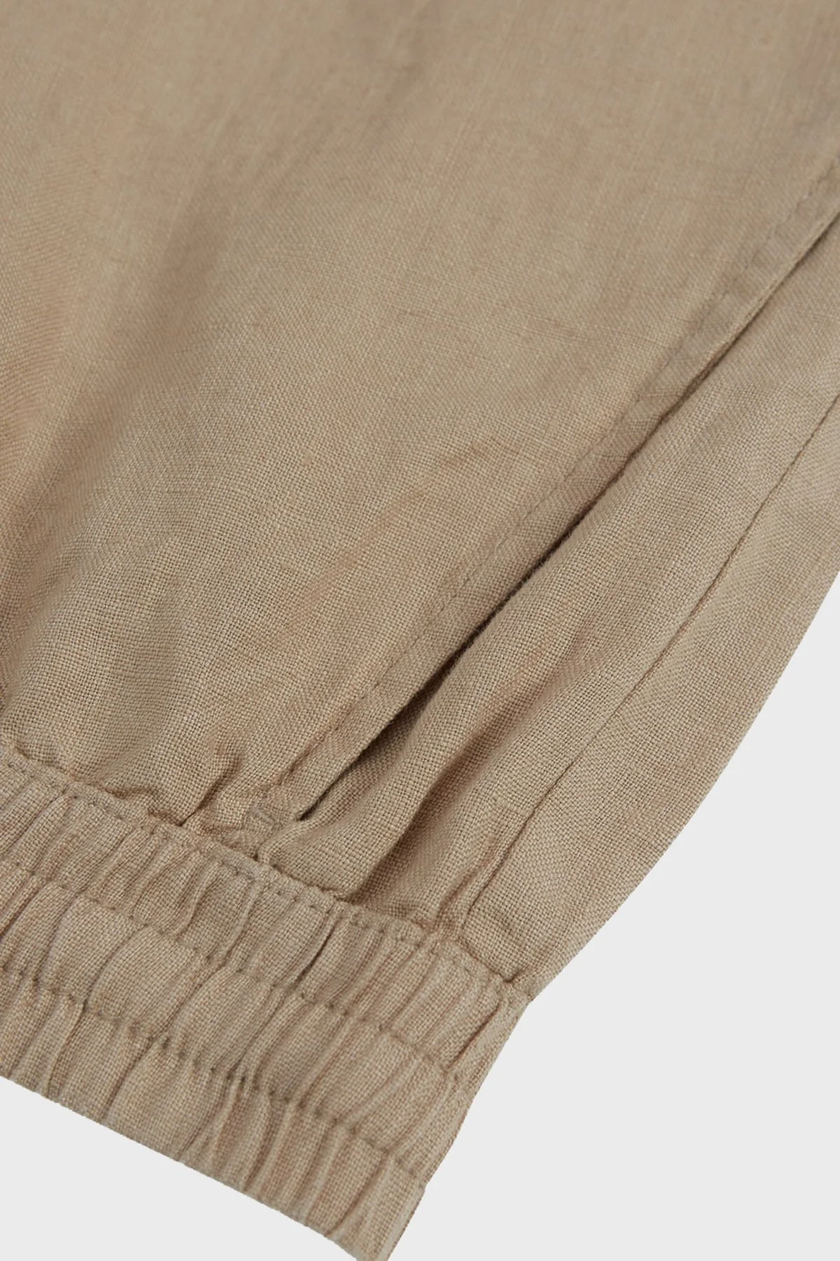 Bluemint Edmund % 100 Keten Comfort Fit Erkek Short BM24004384MS 214 CAMEL - 2